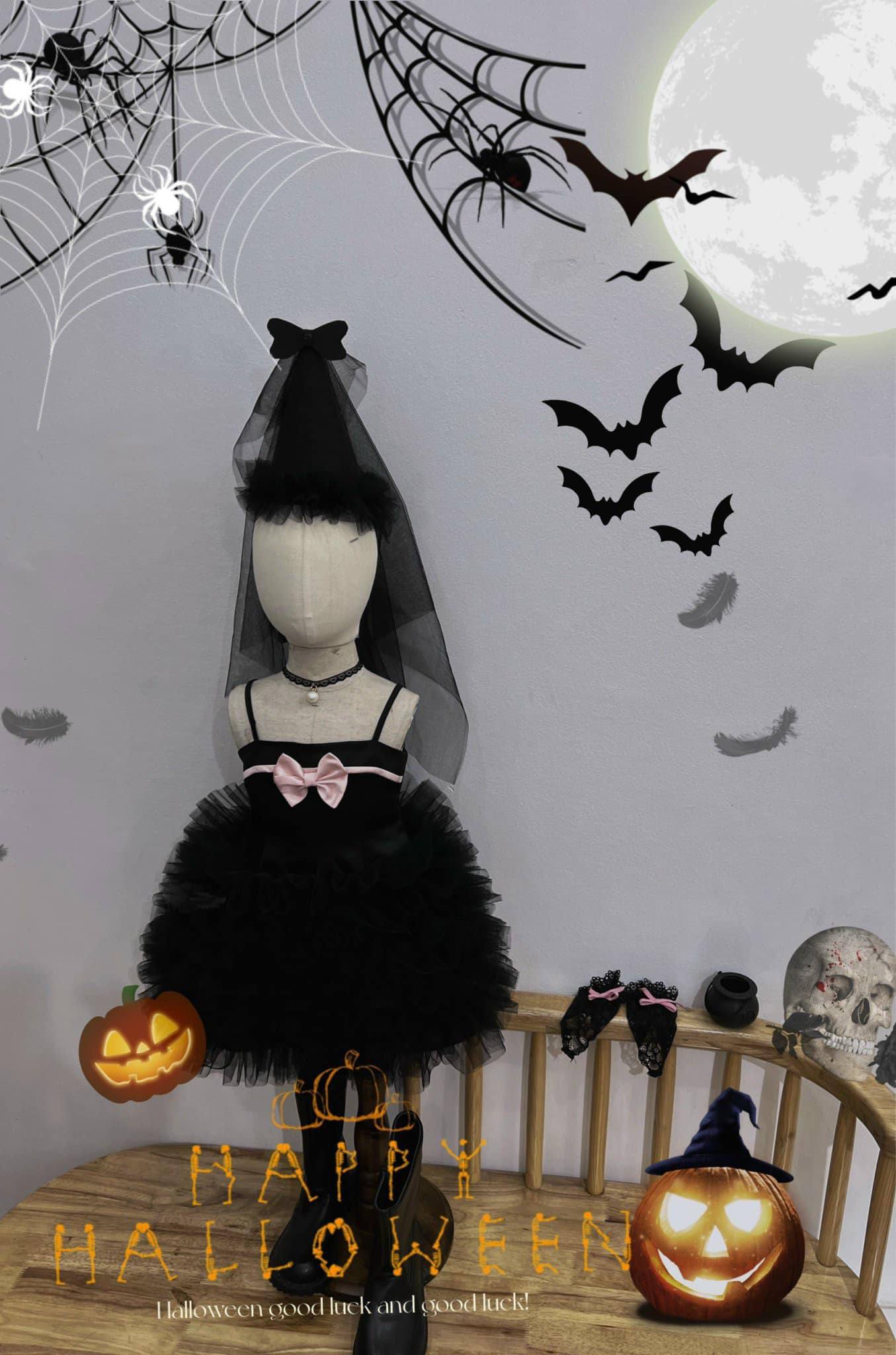 [🆕🇻🇳]  Kids Closet HM 🧑‍🧒❤️️👶⭐️ Yên tâm chưa phải lả mẫu cuối cùng ạ CHO KẸO HAY BỊ GHẸO Váy black pink bắt trend dữ chưa nè
Váy gồm mũ – vòng cổ – găng tay!
Hàng tk năm nay lời bằng t , shares-0✔️ , likes-0❤️️ , date-2023-10-05 16:10:29🇻🇳🇻🇳🇻🇳📰🆕