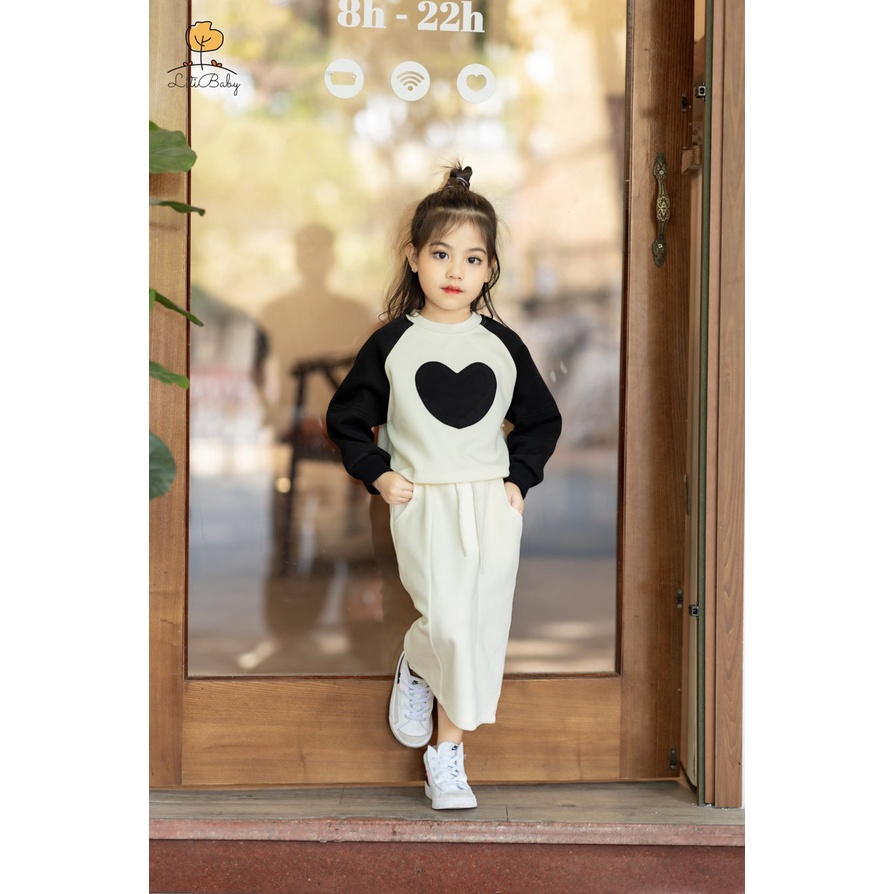 [🆕🇻🇳] LiTibaby Thanh Hóa – Thời trang trẻ em Việt 😎❤️️⭐️  Bộ nỉ da cá xinh yêu LITIBABY kèm chân váy hình tim cho bạn 14kg – 35kg
————————–
𝗟𝗜𝗧𝗜𝗕𝗔𝗕𝗬 𝗧𝗛𝗔𝗡𝗛 𝗛𝗢́𝗔
𝗧𝘂𝘆𝗲̂̉𝗻 𝗯𝘂𝗼̂𝗻 𝘀𝗶̉ 𝘁𝗼𝗮̀𝗻 𝗾𝘂𝗼̂́𝗰  , shares-0✔️ , likes-0❤️️ , date-2024-01-30 14:16:26🇻🇳🇻🇳🇻🇳📰🆕