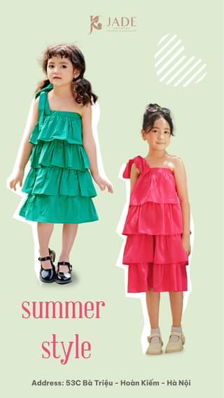 [🆕🇻🇳] Jade Crystal – Life Style – 𝐓𝐇𝐄 𝐒𝐄𝐂𝐑𝐄𝐓 𝐓𝐎 𝐀𝐌𝐀𝐙𝐈𝐍𝐆 𝐊𝐈𝐃𝐒 😎❤️️⭐️ Cá tính, trẻ trung nhưng không hề đơn điệu . Bảng màu “tươi trẻ”của 𝐉𝐎𝐋𝐈𝐄 𝐃𝐑𝐄𝐒𝐒 tôn da bé yêu mang chất liệu thoáng mát phù hợp cho các chuyến du lịch tron , shares-0✔️ , likes-4❤️️ , date-2024-03-12 19:50:20🇻🇳🇻🇳🇻🇳📰🆕