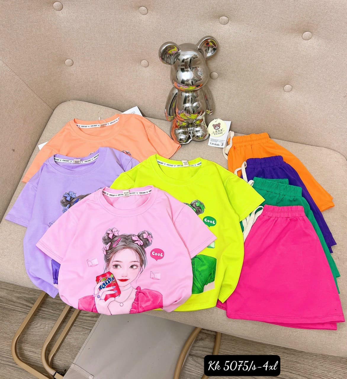 [🆕🇻🇳] ChangNhi Kids 🧑‍🧒❤️️👶⭐️ Bộ bé gái đã sẵn hàng
sz nhỡ 18-28kg cotton tàu
Mời các mom lên đơn
, shares-0✔️ , likes-1❤️️ , date-2024-03-11 15:39:42🇻🇳🇻🇳🇻🇳📰🆕