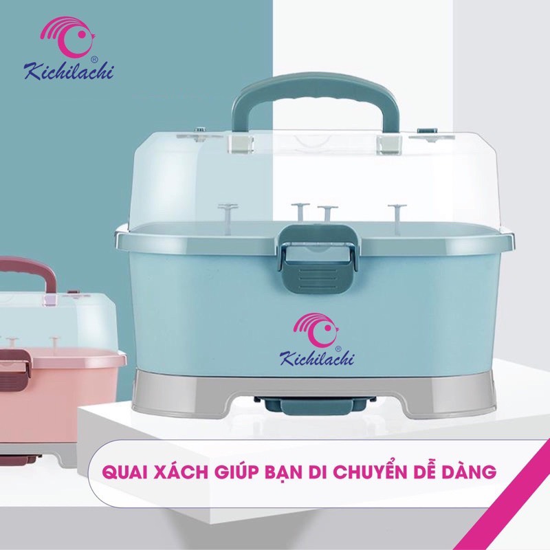 [🆕🇻🇳]  MaiHương Baby – Chuyên đồ cho mẹ và bé sơ sinh 🧑‍🧒❤️️👶⭐️ ÚP BÌNH SỮA KICHILACHI
Khoang chứa rộng, bố mẹ có thể chứa được nhiều đồ cho bé: Bình sữa, núm ti, bát, muỗng…
Có chỗ thoát nước phía dưới
Khay úp có nắ , shares-0✔️ , likes-0❤️️ , date-2024-05-09 17:39:42🇻🇳🇻🇳🇻🇳📰🆕