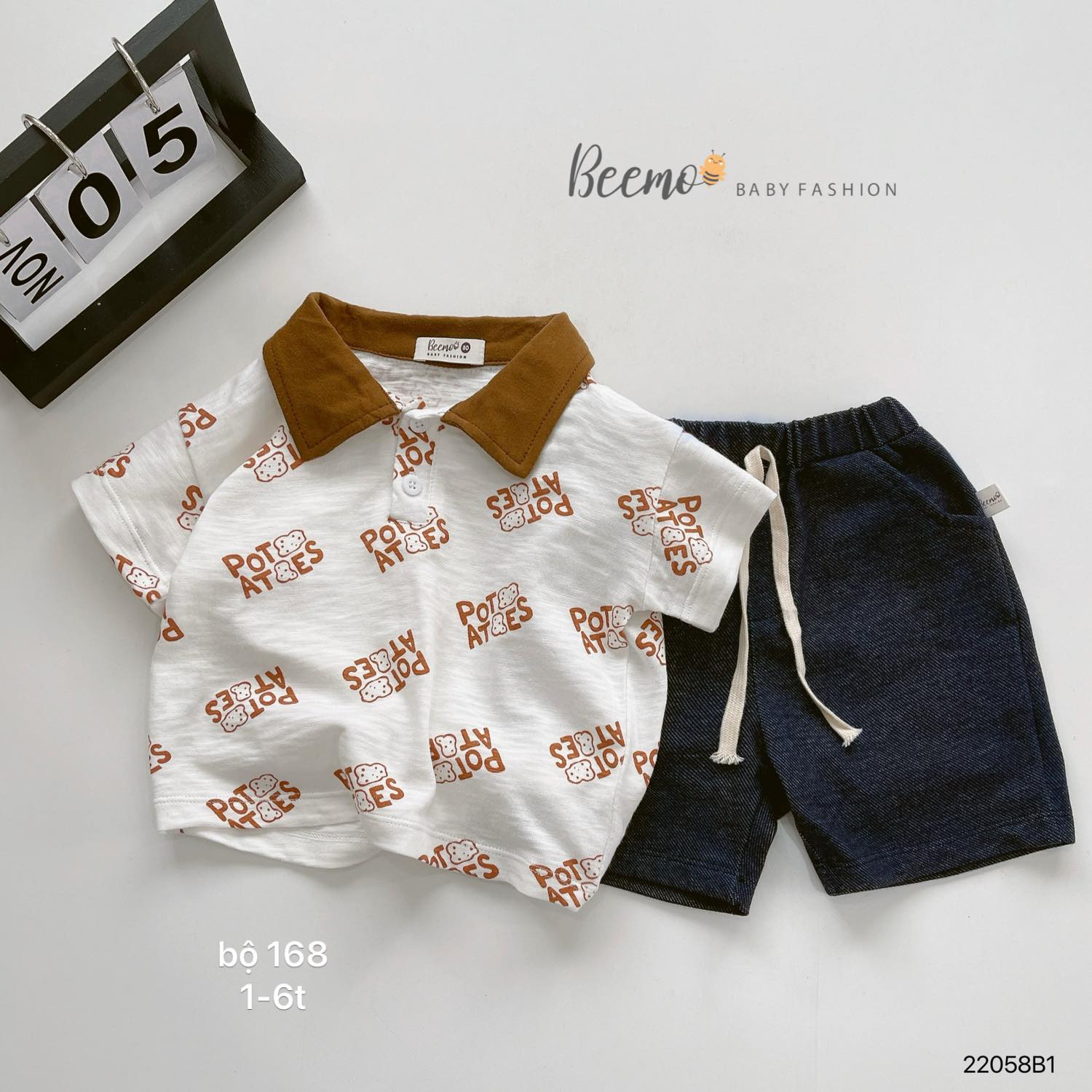 [🆕🇻🇳] Bắp Xinh Shop – Thời Trang Của Bé 🧑‍🧒❤️️👶⭐️ Hàng có sẵn tại các cơ sở ạh!
Size 1-6t
Giá  168k
Đừng ngại ib cho Shop e nha!!!HỆ THỐNG CỬA HÀNG BẮP XINHCS1 : 24Trịnh Đình Cửu – H.Mai.
, shares-0✔️ , likes-3❤️️ , date-2024-03-20 20:12:38🇻🇳🇻🇳🇻🇳📰🆕