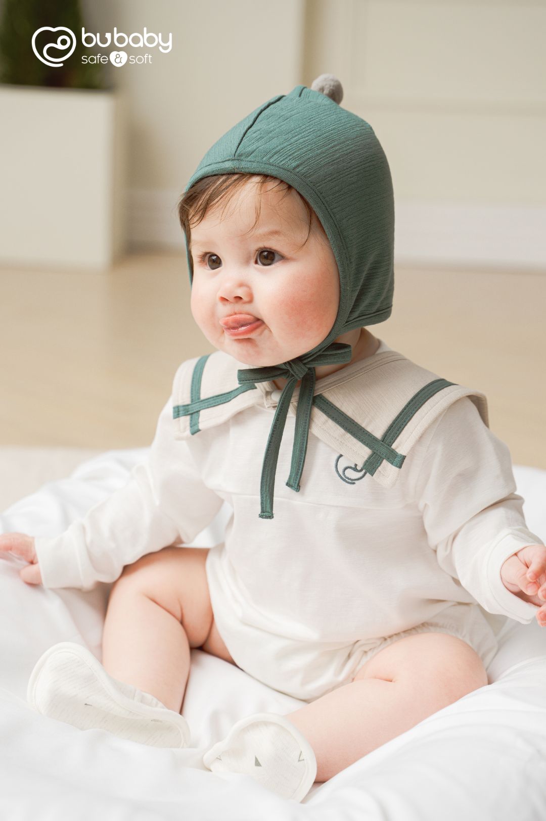 [🆕🇻🇳] BU Corner là Đại lý chính thức của BU Baby 😎❤️️⭐️  Ảnh thật mà đẹp như ảnh hãng nè các mom ơi
Xinh yêu quá nhiều. Body trắng tinh khôi, chất liệu mỏng mát chuẩn bị cho mùa hè rực lửa. Mix với tone be, xan , shares-0✔️ , likes-0❤️️ , date-2024-03-13 17:53:21🇻🇳🇻🇳🇻🇳📰🆕