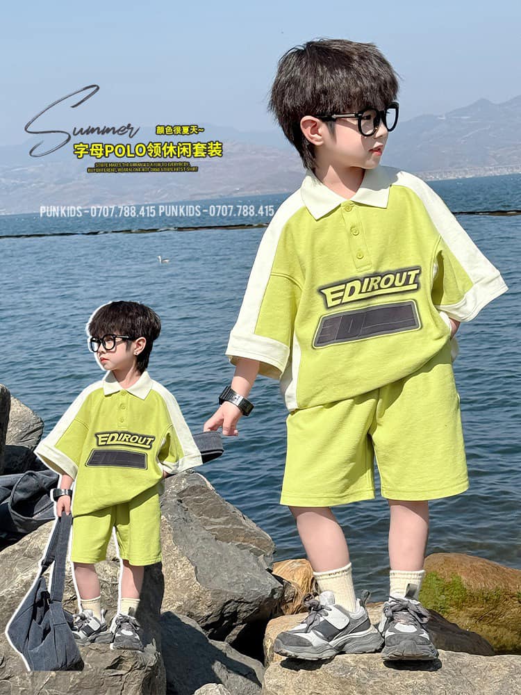 [🆕🇻🇳] PUN KIDS – 🌈Pun Kids chuyên order hàng cao cấp quần áo phụ kiện 🧑‍🧒❤️️👶⭐️ Set bộ thun polo cho bé, năm nay màu xanh cho mùa hè lên ngôi nhé mom ơi
Size : 100-140
Zá : #280k PUN KIDS – Quần Áo xinh cho bé
Hotline (sỉ):  0707.788. , shares-0✔️ , likes-3❤️️ , date-2024-05-10 16:29:15🇻🇳🇻🇳🇻🇳📰🆕