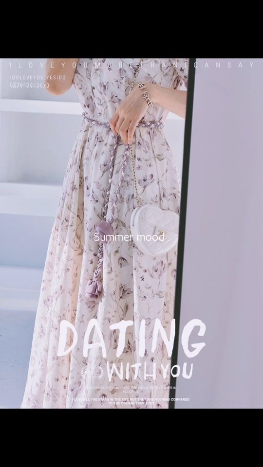 In Violet Glimmer, every day feels like a stroll through lavender fields, where the air is as light and joyful as summer. #Hallure #HallurebyTH #fashion #s
