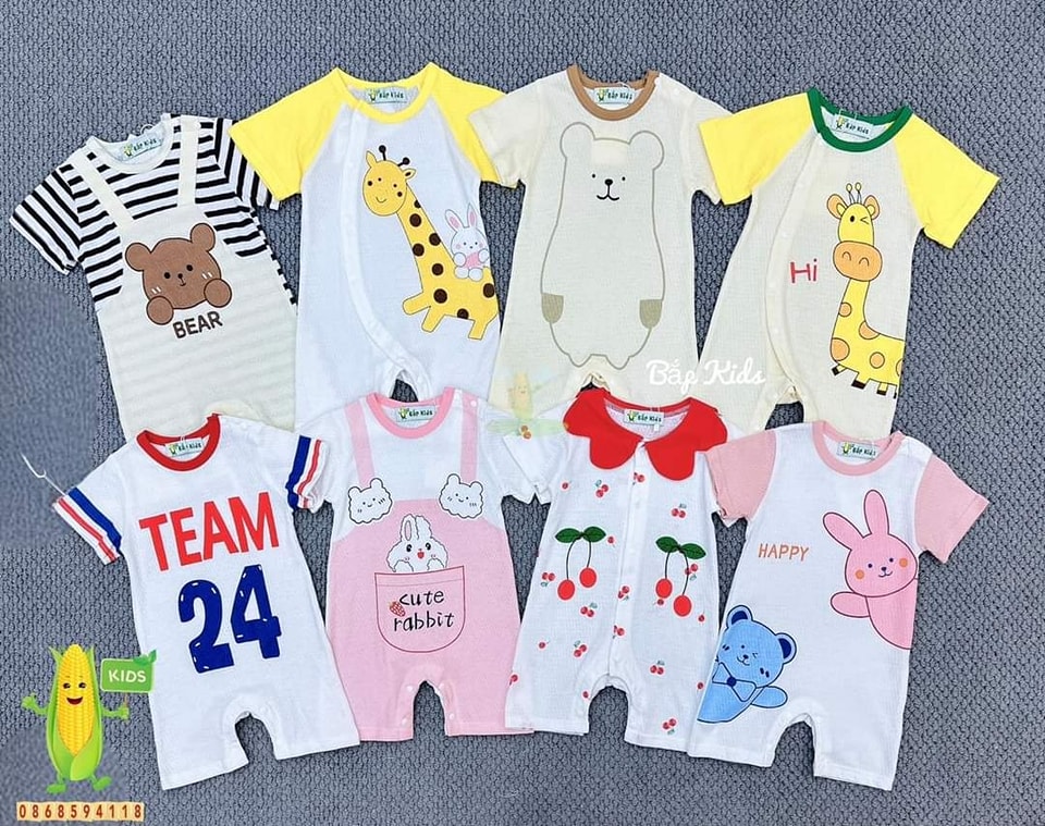 [🆕🇻🇳] BẮP KIDS – Chuyên cung cấp đồ sơ sinh cao cấp, sỉ lẻ toàn quốc : quần áo, bình sữa 🧑‍🧒❤️️👶⭐️ 𝐂𝐔̛𝐍𝐆 – 𝐘𝐄̂𝐔
Gợi ý những set đồ tươi mát cho bé ngày hè tràn đầy năng lượng nè. Co giãn, thấm hút tốt vẫn chiều chuộng được làn da bé.
Hè đến, những item đ , shares-0✔️ , likes-0❤️️ , date-2024-06-04 19:30:49🇻🇳🇻🇳🇻🇳📰🆕