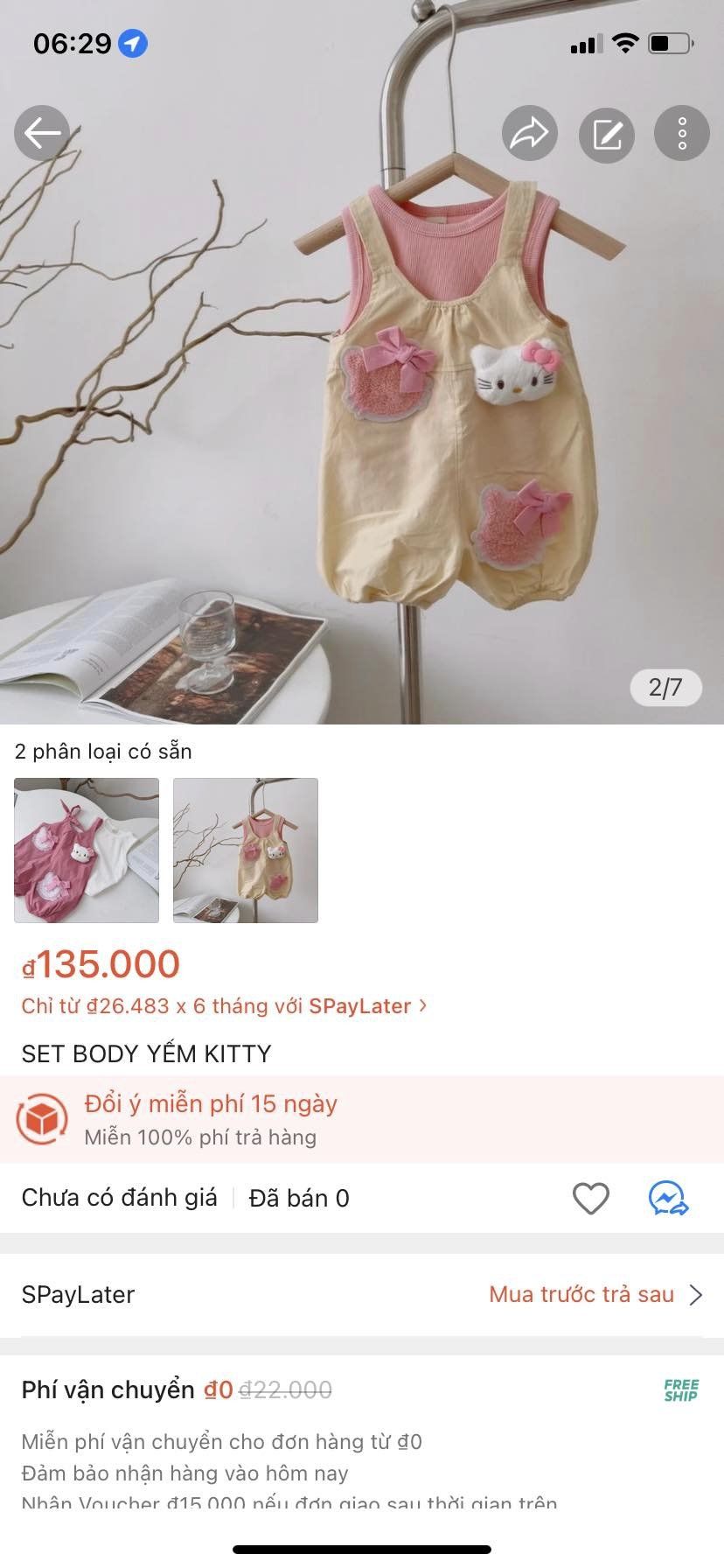 [🆕🇻🇳] May’s House – Cửa hàng quần áo sơ sinh & trẻ em 🧑‍🧒❤️️👶⭐️  May’s House đã trở lại trên shoppee để phục vụ các Mom rồi đây ạ
Sản phẩm vẫn đang lên mom cần gì nhắn em nhé  Link shop:
, shares-0✔️ , likes-9❤️️ , date-2024-06-05 11:32:14🇻🇳🇻🇳🇻🇳📰🆕