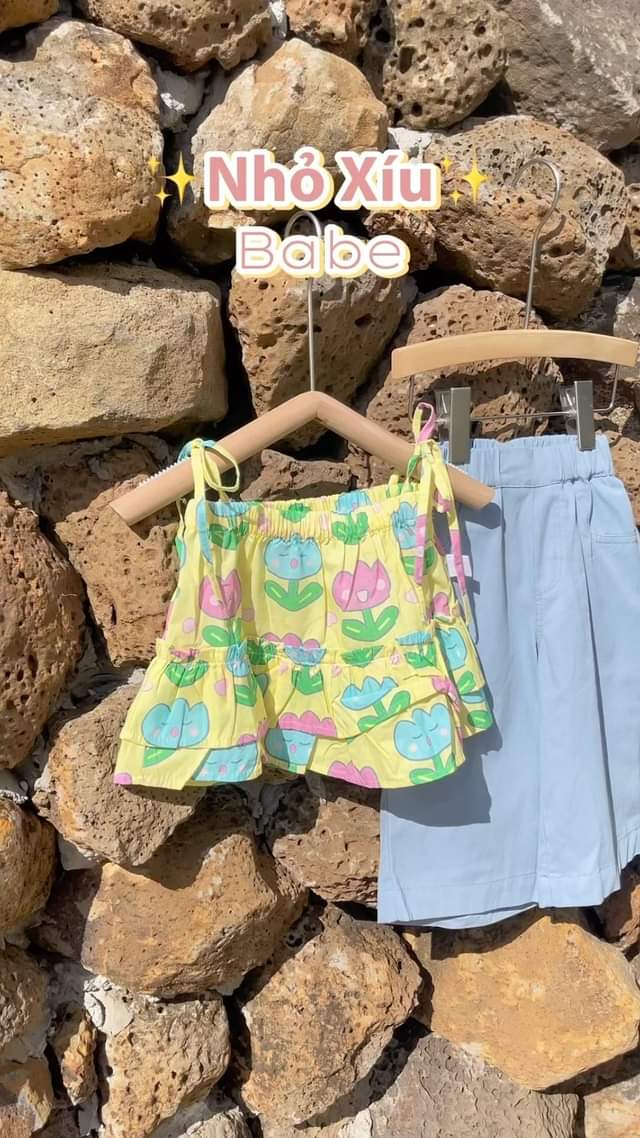 Mát mẻ xinh lắm lun í. Size 9kg -23kg nhen mom
#stylehanquoc #quầnáotrẻem