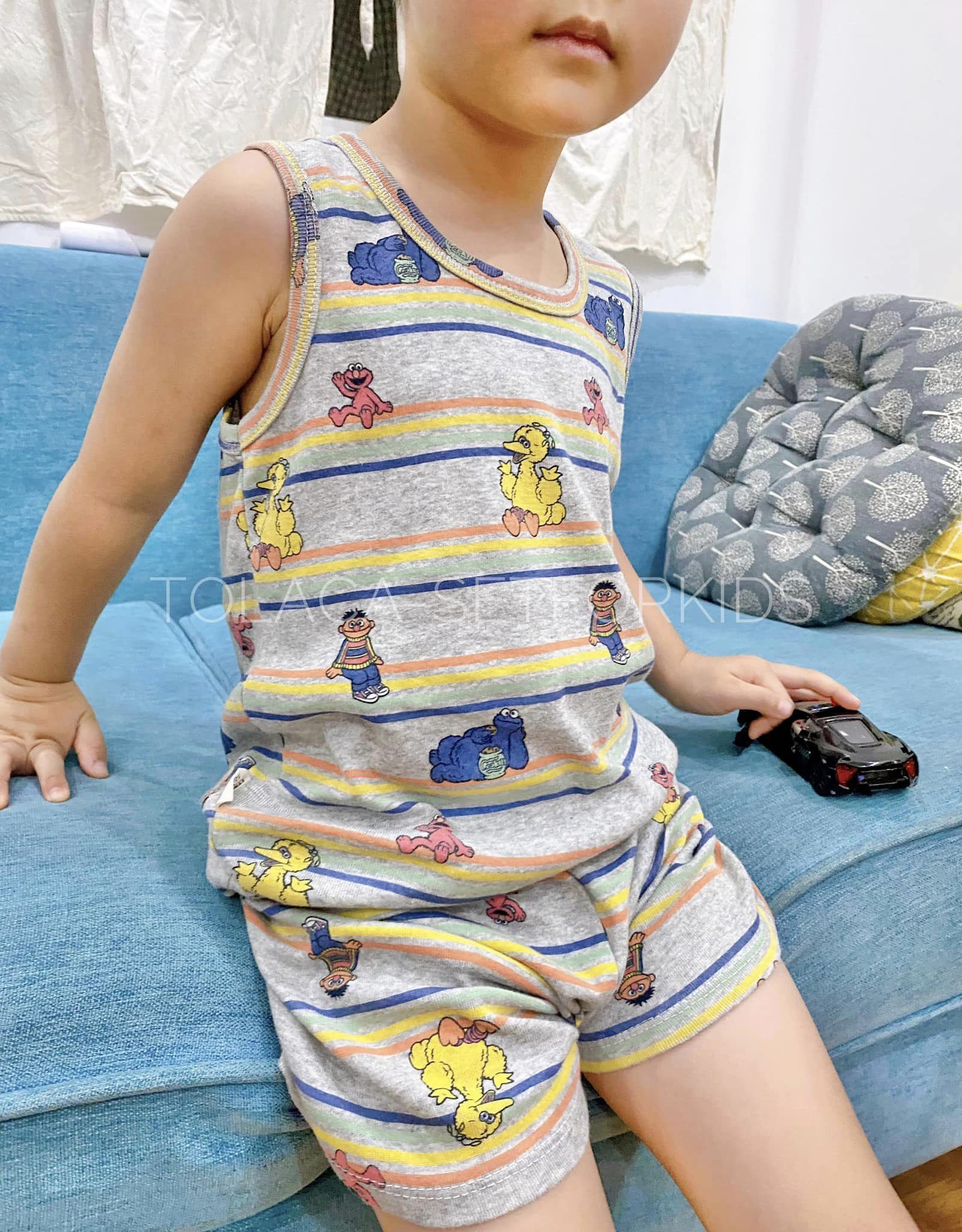 [🆕🇻🇳] Tớ là Cá – Set for Kids – Shop chuyên bán đồ bộ rời cho bé trai 0-7 tuổi 😎❤️️⭐️  Bộ Ba Lỗ Bé Trai 7-18kg chất Cotton shop về thêm các mẫu mới ạ. Chất cotton mềm và thấm mồ hôi nha các mẹ ơi. Giá vẫn #95k/bộ – mua 3 bộ trở lên #85k/bộ.  , shares-10✔️ , likes-78❤️️ , date-2024-06-20 00:29:42🇻🇳🇻🇳🇻🇳📰🆕