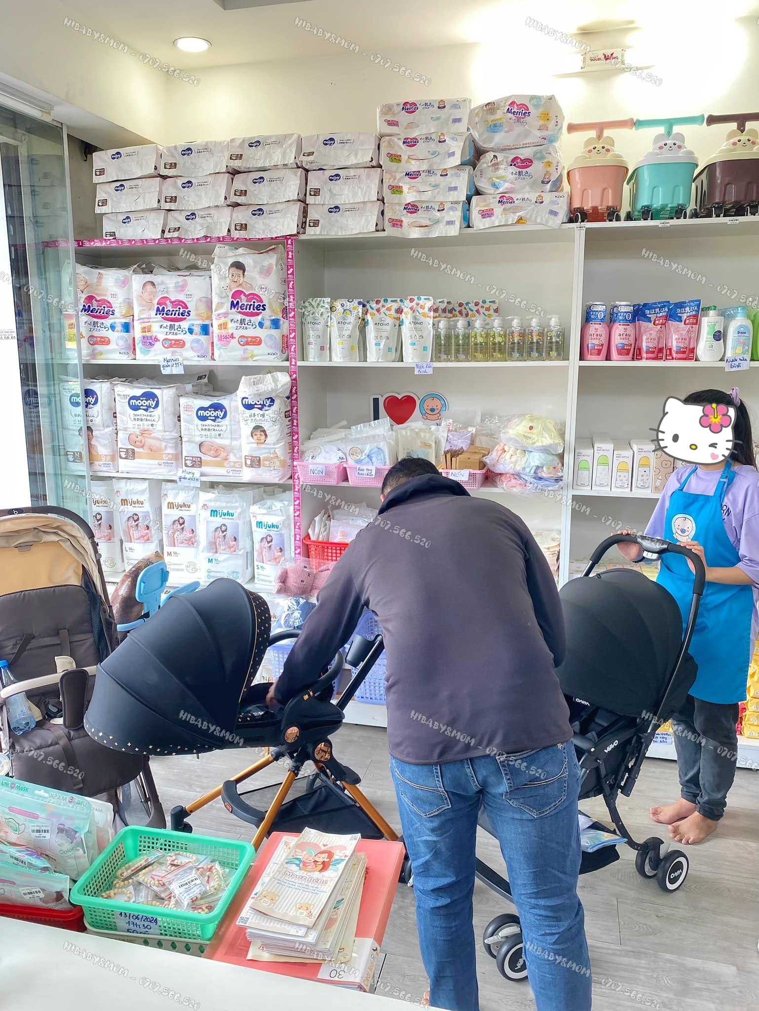 [🆕🇻🇳]  Hi Baby & Mom – CHUYÊN COMBO ĐI SINH CHO MẸ & BÉ 🧑‍🧒❤️️👶⭐️ Trộm vía xe đẩy vẫn đi đều mỗi ngày ạ, các mẫu mã xe đẩy luôn sẵn hàng tại shop khuyến khích Ba Mẹ đến tận shop tham khảo ạ  ĐẶC BIỆT HOM NAY TẶNG KÈM QUẠT , shares-0✔️ , likes-1❤️️ , date-2024-06-17 18:09:47🇻🇳🇻🇳🇻🇳📰🆕