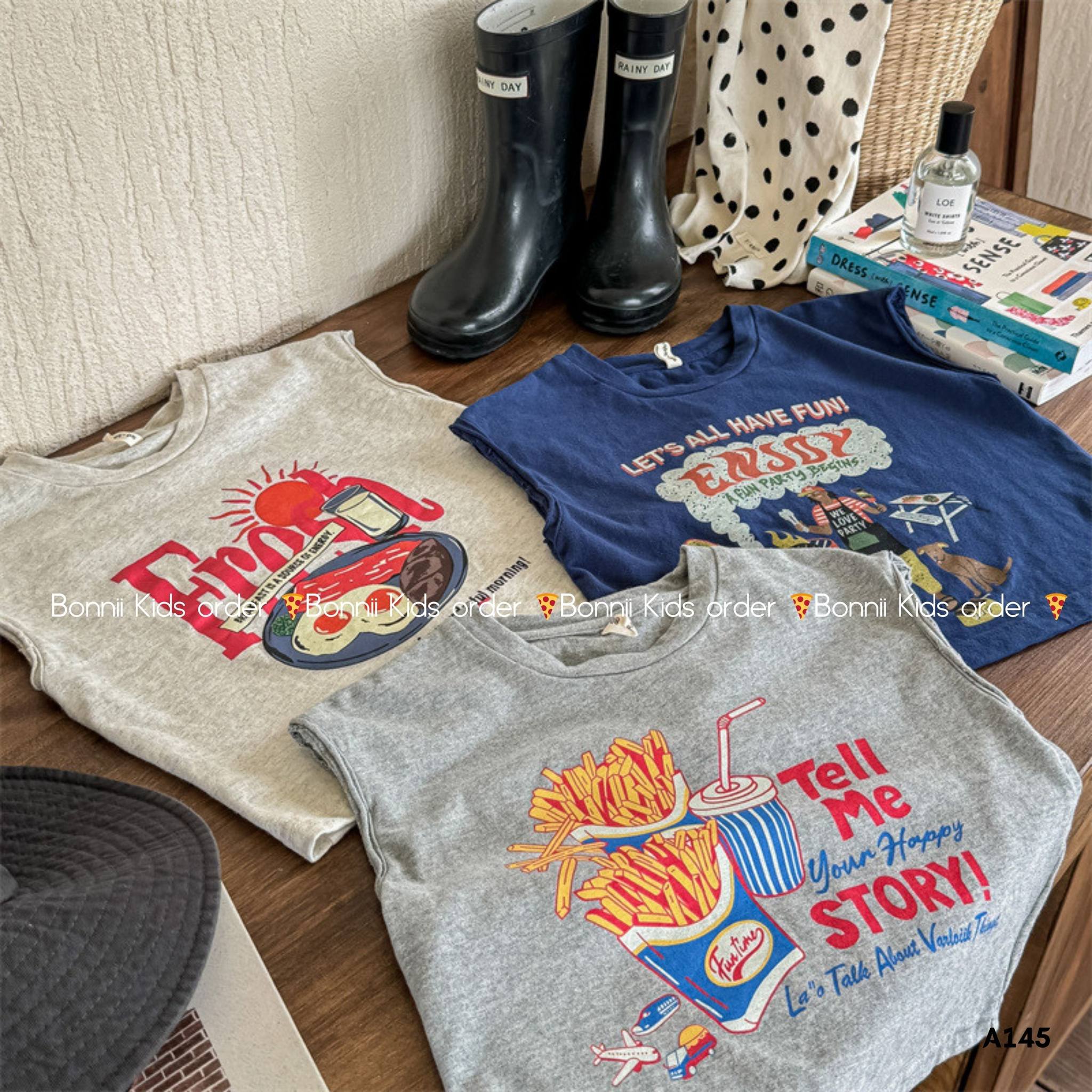 [🆕🇻🇳] Bonnii Kids – Ở đây có áo quần, giày dép, phụ kiện dành cho bé yêu của bạn 🧑‍🧒❤️️👶⭐️
Size 80-130
Lưu ý: Màu sắc có thể chênh lệch một chút do ánh sáng nhưng không đáng kể.
Hàng QCCC, order 2-4 tuần tùy biên, đặt hàng rồi vui lòng không hủ , shares-0✔️ , likes-6❤️️ , date-2024-06-20 00:50:06🇻🇳🇻🇳🇻🇳📰🆕