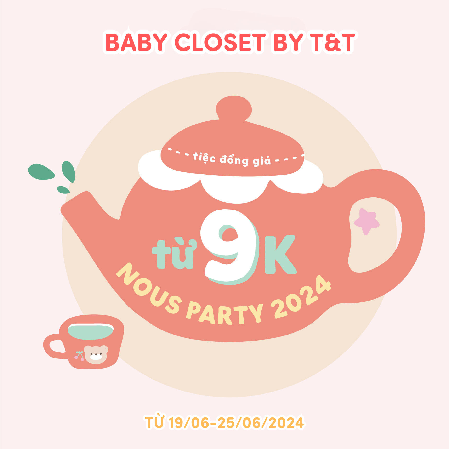 [🆕🇻🇳] Baby Closet by T&T – Chuyên thời trang trẻ em chính hãng 😎❤️️⭐️ 𝐍𝐎𝐔𝐒 𝐏𝐀𝐑𝐓𝐘 𝟐𝟎𝟐𝟒 𝐎𝐅𝐅𝐋𝐈𝐍𝐄 𝐓𝐀̣𝐈 𝐁𝐀𝐁𝐘 𝐂𝐋𝐎𝐒𝐄𝐓 𝐁𝐘 𝐓&𝐓
CỰC KỲ BÙNG NỔ, NHỘN NHỊP TƯNG BỪNG
Loa loa loa..
Baby Closet chính thức mở bán Offline tại 2 cơ sở từ 9h , shares-0✔️ , likes-9❤️️ , date-2024-06-18 17:48:49🇻🇳🇻🇳🇻🇳📰🆕