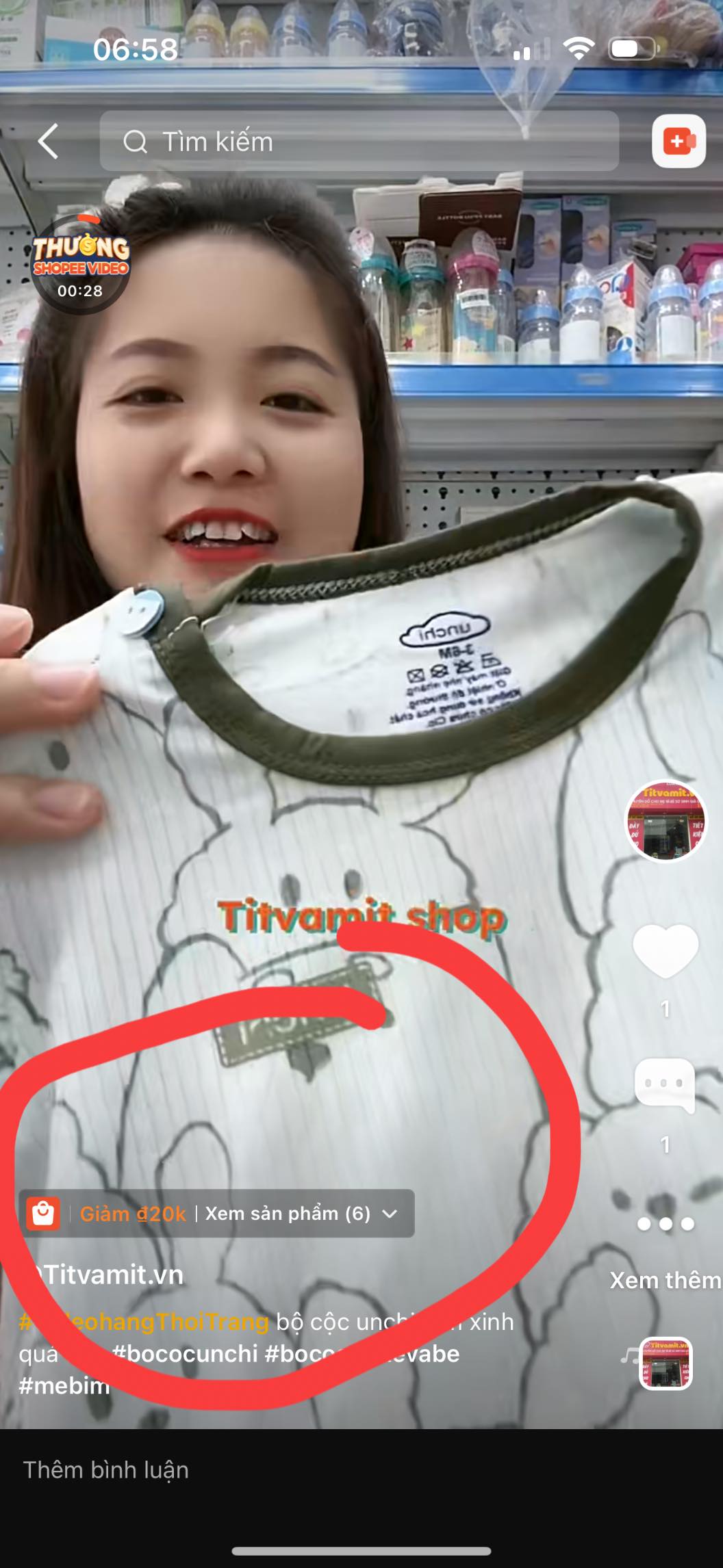 [🆕🇻🇳] Titvamit.vn – Chuyên đồ cho mẹ và bé sơ sinh giá gốc 🧑‍🧒❤️️👶⭐️ Trên video nhà em có mã giảm 20k đấy
Mại zoo đặt đi các mẹ ơi
, shares-0✔️ , likes-2❤️️ , date-2024-06-22 11:59:23🇻🇳🇻🇳🇻🇳📰🆕