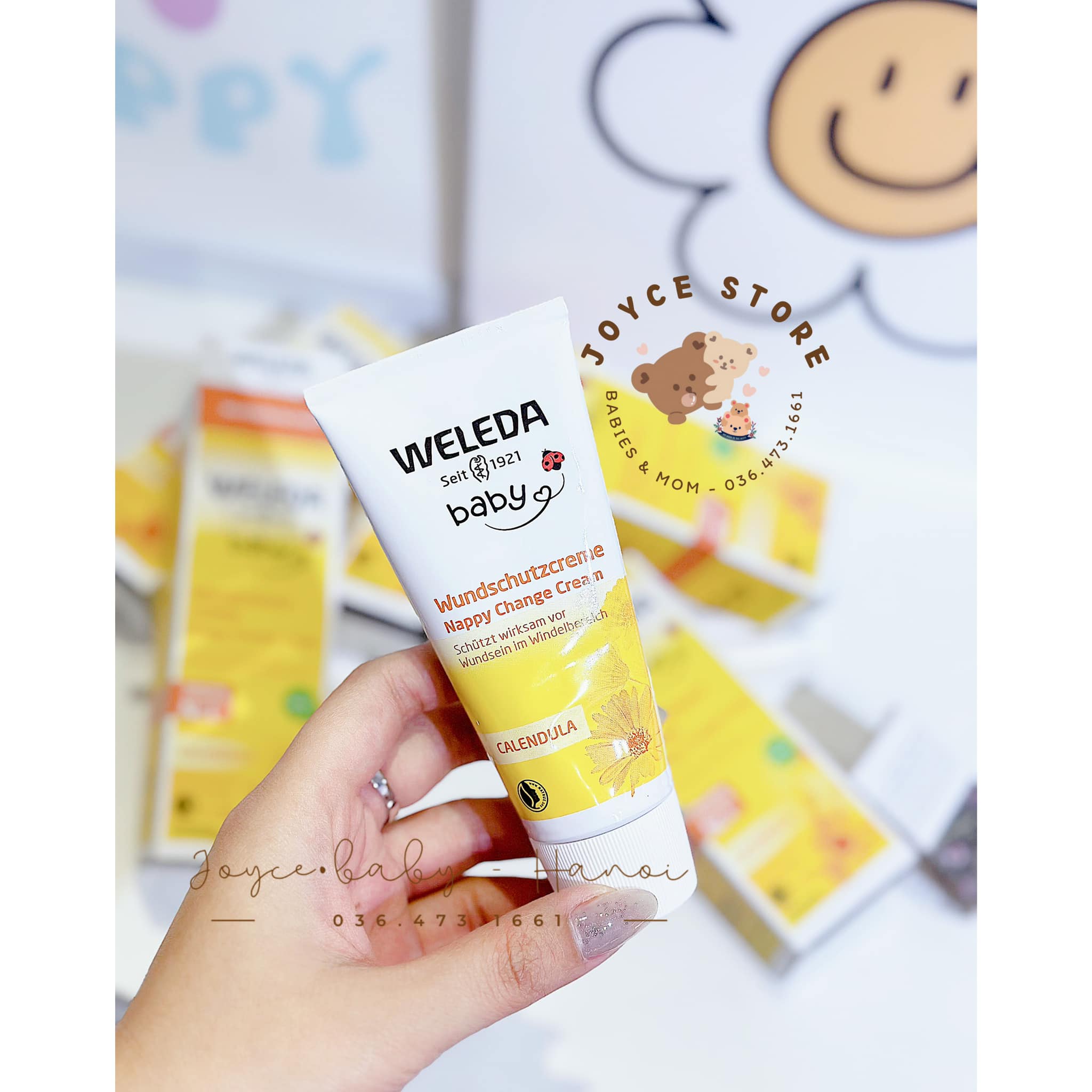 [🆕🇻🇳]  Joyce.Store – Mama & Babie care –  Đồ trẻ em 🧑‍🧒❤️️👶⭐️ KEM HĂM WELEDA CALENDULA SIÊU NHẠY!!100% thành phần tự nhiên. Đây là hãng chuyên sản xuất mỹ phẩm thiên nhiên của Đức ạ.
Kem vừa có tác dụng dưỡng ẩm da , shares-0✔️ , likes-0❤️️ , date-2024-06-20 12:54:27🇻🇳🇻🇳🇻🇳📰🆕