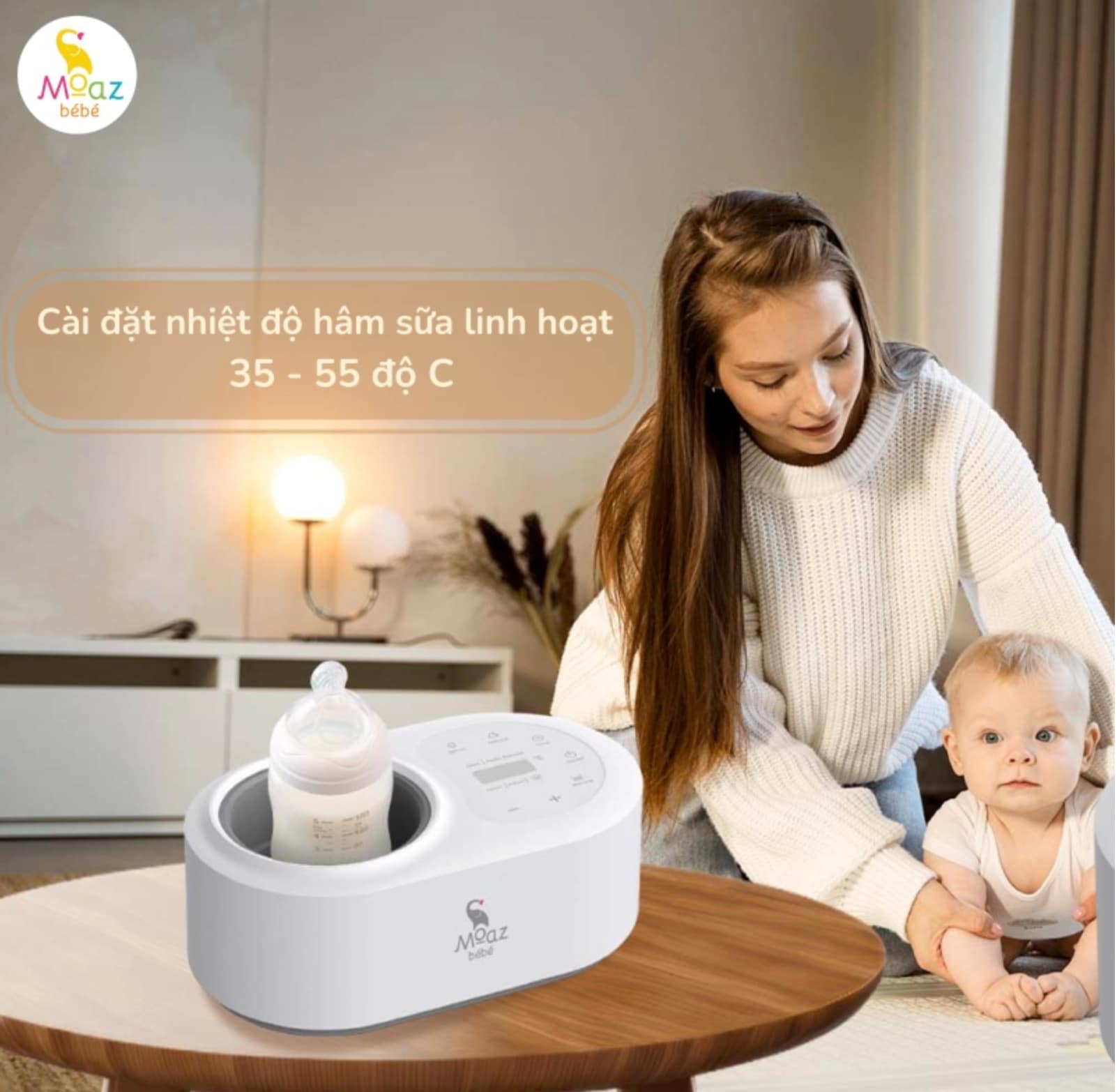 [🆕🇻🇳]  SHOP EM BÉ 🧑‍🧒❤️️👶⭐️ Hâm sưã khô không cần đổ nước
Siu phẩm mới của Hãng Moazbebe
Hâm siêu tốc 4 phút
Mua hãng Moazbebe mẹ đc bảo hành 24h bất kể trời mưa hay trời nắng
, shares-0✔️ , likes-0❤️️ , date-2024-06-27 21:43:58🇻🇳🇻🇳🇻🇳📰🆕