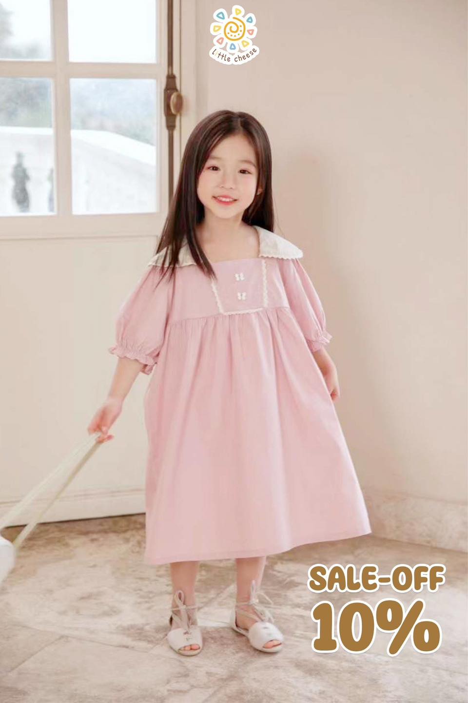 [🆕🇻🇳] Little cheese – Little cheese 🧀 korean style for kids 🧑‍🧒❤️️👶⭐️  PRINCESS DARIES | “Yêu” của ba mẹ thoải mái, mát mẻ trong chiếc váy xinh như công chúaĐiệu đà ngay từ tên gọi, Princess Daries dáng suông có điểm nhấn l , shares-1✔️ , likes-6❤️️ , date-2024-06-29 01:00:49🇻🇳🇻🇳🇻🇳📰🆕