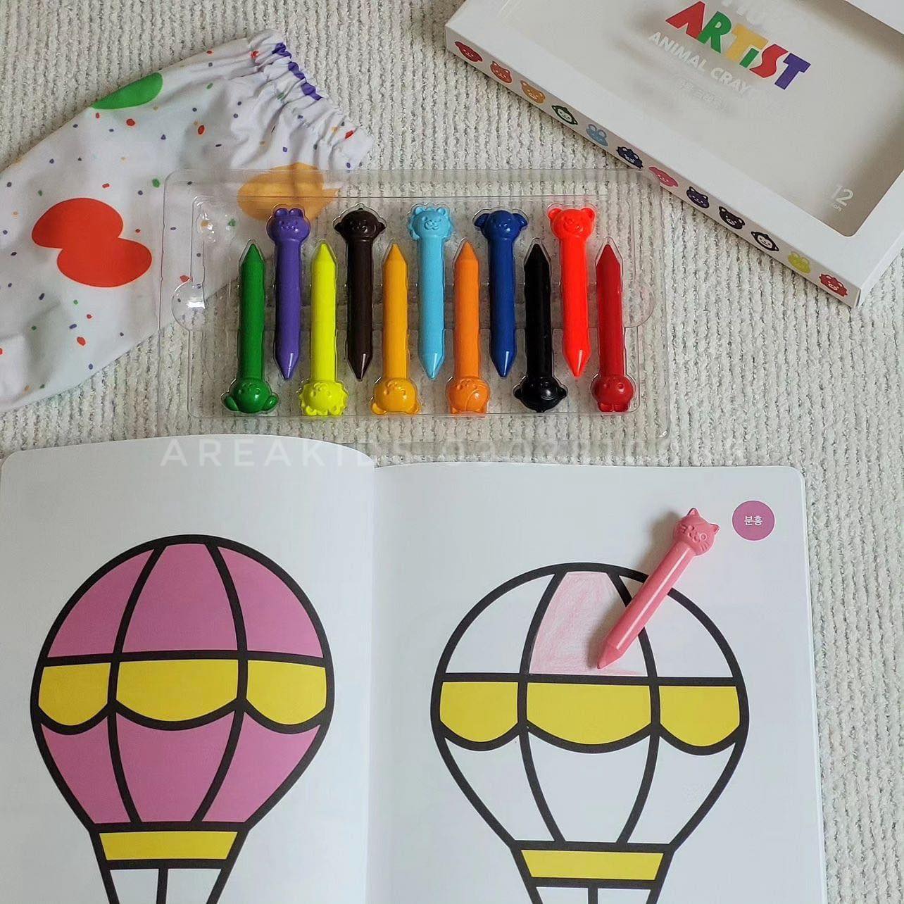 [🆕🇻🇳]  AreaKids – Chuyên hàng nội địa Hàn dành cho Mẹ và Bé 🧑‍🧒❤️️👶⭐️  Những chiếc bút sáp màu đầu tiên cho bé tô màu, vẽ vời thỏa sức tưởng tượng của con  với thiết kế đầu bút với những hoạt hình dáng yêu, lạ mắtSet hồm 1 , shares-0✔️ , likes-0❤️️ , date-2024-07-01 14:17:49🇻🇳🇻🇳🇻🇳📰🆕