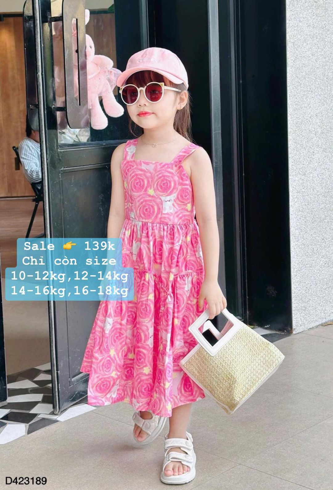 [🆕🇻🇳] Min kids VNXK – Quần áo trẻ em xuất xịn 🧑‍🧒❤️️👶⭐️  SALE 189k – -> chỉ còn #139kSize: 10-12kg, 12-14kg, 14-16kg, 16-18kgĐầm 2s hoạ tiết hoa hồng cưng xỉu, màu sắc ngọt ngào, smock lưng xinh iu. Must h , shares-0✔️ , likes-0❤️️ , date-2024-07-05 03:02:46🇻🇳🇻🇳🇻🇳📰🆕