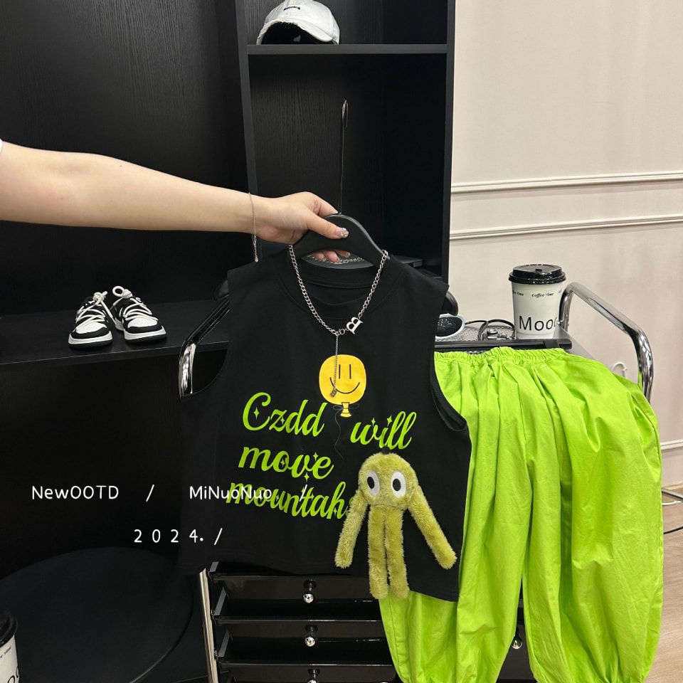 [🆕🇻🇳] Mix’s Store – Quần áo, giày dép, phụ kiện thời trang trẻ em 🧑‍🧒❤️️👶⭐️ Em lên mẫu mới nè, nhìn cũng cưng lắm chị em nha , set này có thể tách lẻ áo quần được nha, không thì cứ chốt theo set lên đồ cho nhanh nè, quá chất ạ. Sz  , shares-0✔️ , likes-12❤️️ , date-2024-07-05 16:27:21🇻🇳🇻🇳🇻🇳📰🆕