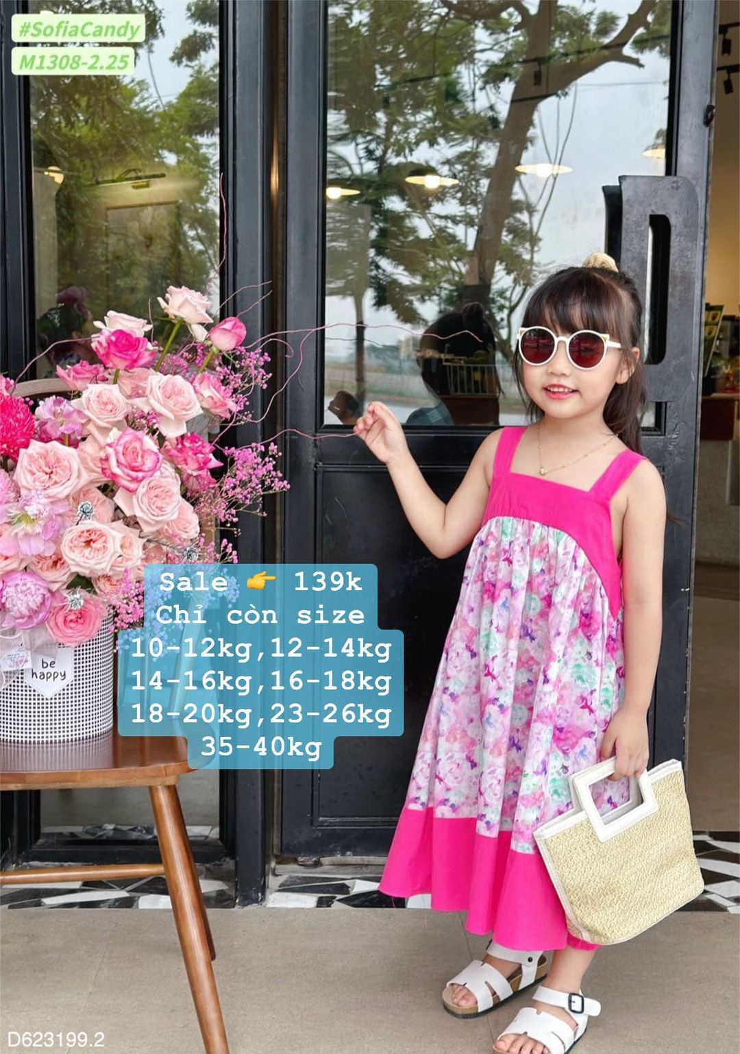 [🆕🇻🇳] Min kids VNXK – Quần áo trẻ em xuất xịn 🧑‍🧒❤️️👶⭐️  Đầm 2s hoa cưng xỉu, màu sắc ngọt ngào, form maxi chanh xả. Must have mom nhe !!!
Chất kate Hàn, mềm, mátSALE 199k – -> chỉ còn #139kSize: 12/18m, , shares-0✔️ , likes-0❤️️ , date-2024-07-05 03:00:28🇻🇳🇻🇳🇻🇳📰🆕