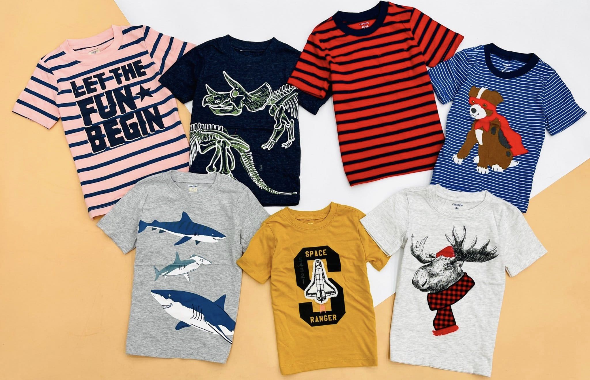 [🆕🇻🇳]  Khánh Nhung Shop – Hàng Hiệu VNXK cao cấp 🧑‍🧒❤️️👶⭐️ Áo thun tay ngắn bé trai size nhí  C-ā-r-t-ē-r
* Giá Web 1 cái: $9.00 = 207.000VNĐ
* Chất thun cotton mềm, mịn tay. Co giãn và thấm hút mồ hôi tốt.
* Hình , shares-0✔️ , likes-0❤️️ , date-2024-07-05 16:00:47🇻🇳🇻🇳🇻🇳📰🆕