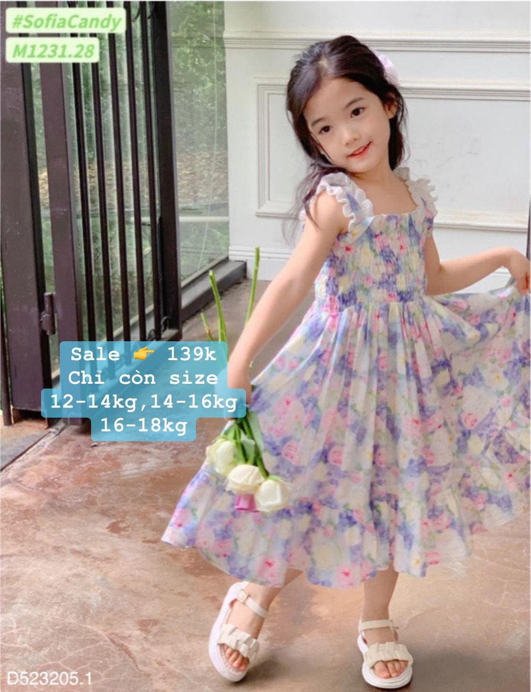 [🆕🇻🇳] Min kids VNXK – Quần áo trẻ em xuất xịn 🧑‍🧒❤️️👶⭐️ Đầm 2s hoa cưng xỉu, màu sắc ngọt ngào, kiểu dáng tiểu thư chanh xả. Must have mom nhe !!!
Chất kate Hàn, mềm, mátSALE 205k  chỉ còn #139kSize: 12- , shares-0✔️ , likes-0❤️️ , date-2024-07-05 03:01:54🇻🇳🇻🇳🇻🇳📰🆕