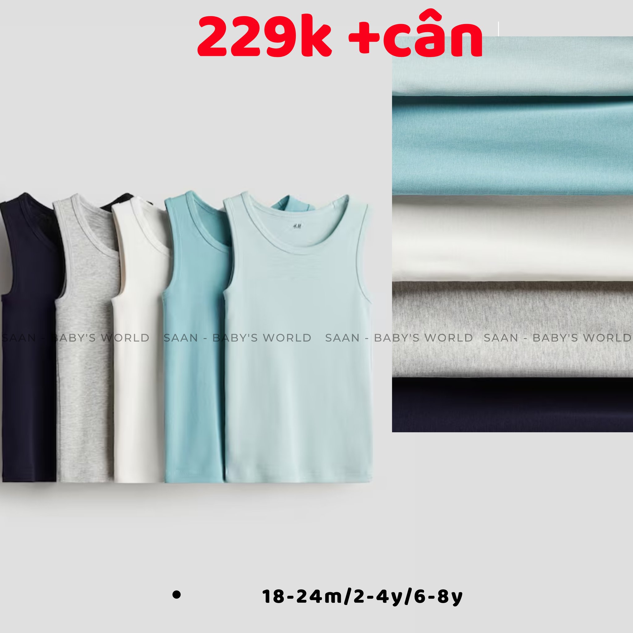 [🆕🇻🇳]  SAAN – Baby’s World – 𝐒𝐀𝐀𝐍 𝐎𝐑𝐃𝐄𝐑 𝐀𝐔𝐓𝐇𝐄𝐍𝐓𝐈𝐂 𝐅𝐎𝐑 𝐌𝐎𝐌 & 𝐁𝐀𝐁𝐘 🧑‍🧒❤️️👶⭐️  𝐇𝐌 𝐔𝐊 𝐒𝐀𝐋𝐄 𝐔𝐏 𝐓𝐎 𝟕𝟎%
Áo balo cho cả bé trai và bé gái luôn nè.
2 set màu, màu nào cũng ưng <3 Order UK về sau 3-4 tuần
, shares-0✔️ , likes-0❤️️ , date-2024-07-17 12:38:48🇻🇳🇻🇳🇻🇳📰🆕