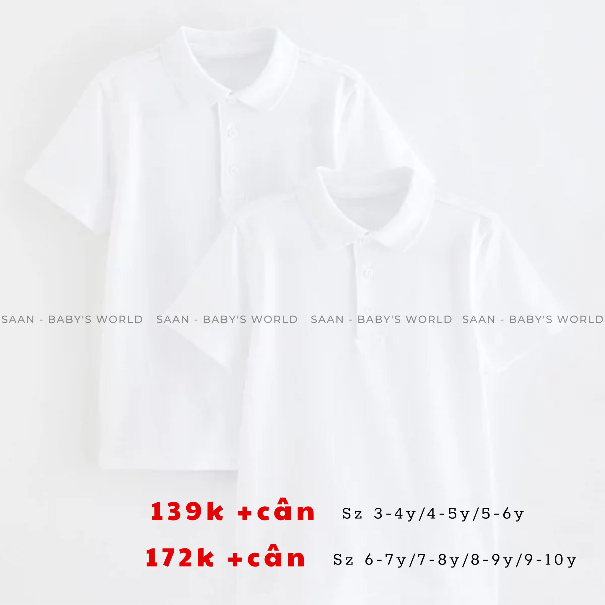 [🆕🇻🇳]  SAAN – Baby’s World – 𝐒𝐀𝐀𝐍 𝐎𝐑𝐃𝐄𝐑 𝐀𝐔𝐓𝐇𝐄𝐍𝐓𝐈𝐂 𝐅𝐎𝐑 𝐌𝐎𝐌 & 𝐁𝐀𝐁𝐘 🧑‍🧒❤️️👶⭐️ POLO #AUTH 2 ÁO MÀ GIÁ CHỈ BẰNG 1 ÁO
Áo của hãng Geo nhé cả nhà. Chất vải cotton xịn lắm, mặc mát và thoải mái vô cùng. Bé nhà SAAN cũng đang mặc nè < , shares-0✔️ , likes-0❤️️ , date-2024-07-18 16:32:00🇻🇳🇻🇳🇻🇳📰🆕