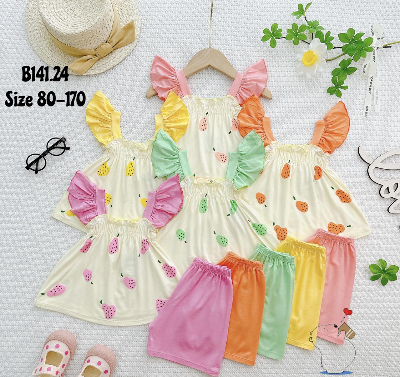 [🆕🇻🇳] BABY & MOM’s -Thời trang trẻ em 🧑‍🧒❤️️👶⭐️ U LÀ Trời !!!!
Shop mới về thêm sét bộ cánh tiên kiểu áo dáng váy xinh xỉu đẹp mê luôn các mẹ ơi
Bộ này diện đi đâu cũng xinh nhé
chuẩn chất thun lạnh hàn , shares-1✔️ , likes-2❤️️ , date-2024-07-24 15:01:52🇻🇳🇻🇳🇻🇳📰🆕