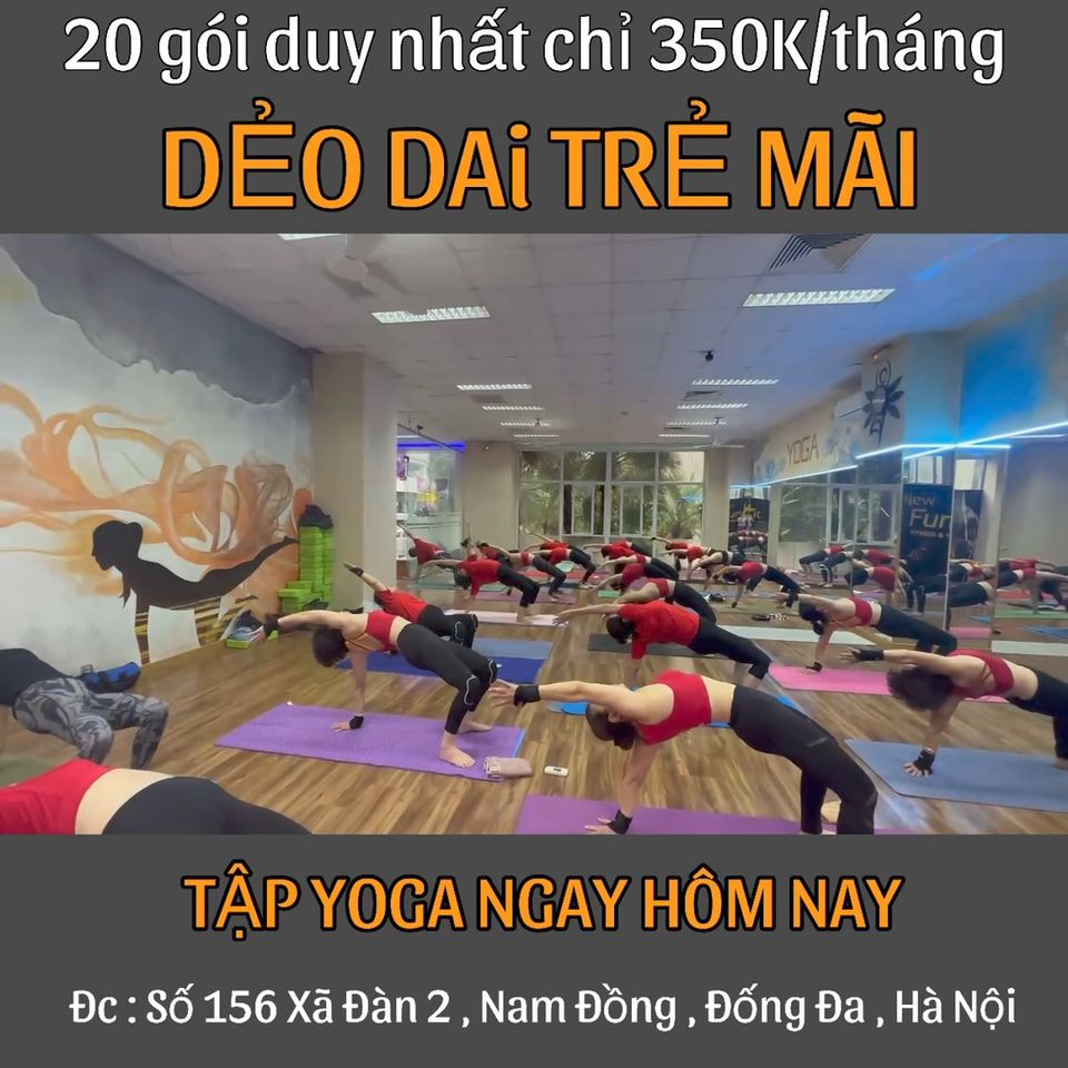 [🆕🇻🇳] FunFit Fitness & Yoga Center 🧘 Top1Yoga 🤸🏻‍♀️  #GIẢM_MỠ TOÀN THÂN, #GIẢM_CÂN AN TOÀN CHỈ VỚI #350k/tháng
 Duy nhất 20 suất đăng ký sớm nhất , mức giá áp dụng cho mua 2 tặng 1

 Đa dạng bộ môn: Gym, Yog , shares-0✔️ , likes-3❤️️ , date-2024-07-26 17:54:22🇻🇳🇻🇳🇻🇳📰🆕
