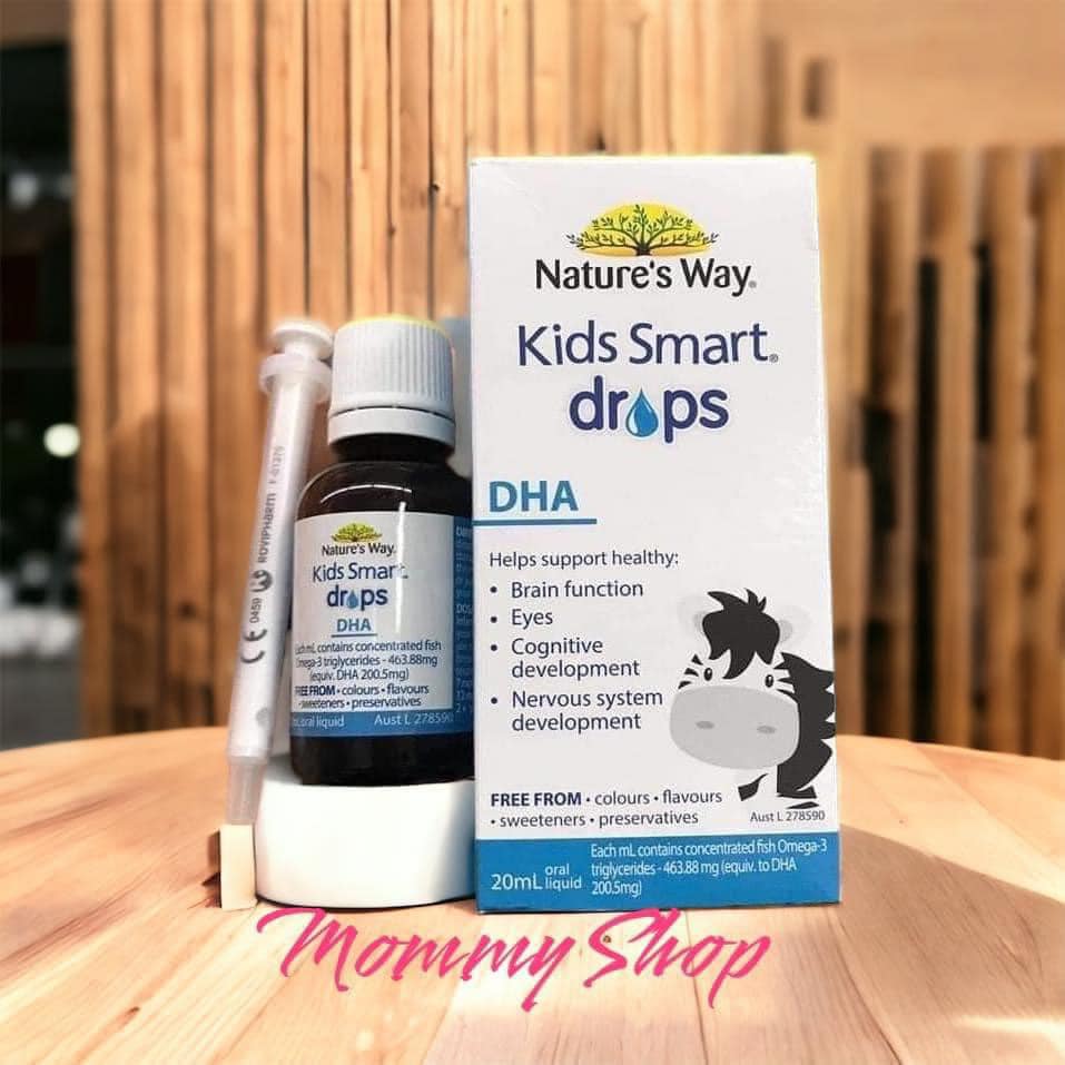 [🆕🇻🇳] MomMy Shop Sữa Usa – Đồ em bé – Đồ trẻ em 🧑‍🧒❤️️👶⭐️  HÀNG VỀ LẠINature’s Way Kids Smart DHA Drops 20ml
Cho bé từ 4 tuần tuổi
Dễ dàng hấp thu, giúp hỗ trợ chức năng não bộ của trẻ, cho đôi mắt bé luôn sán , shares-0✔️ , likes-1❤️️ , date-2024-07-27 16:02:29🇻🇳🇻🇳🇻🇳📰🆕
