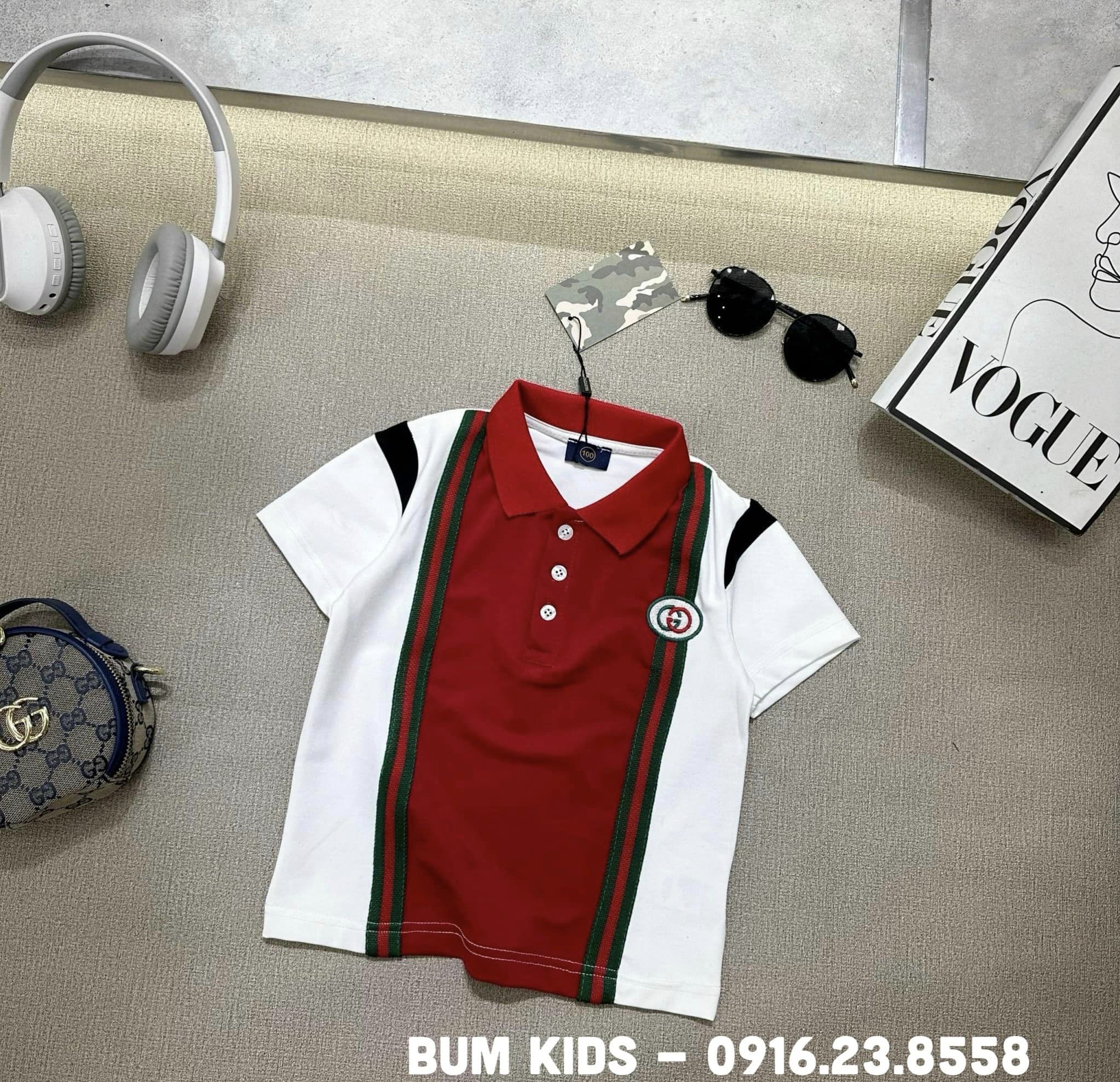 [🆕🇻🇳] Bum Kids – Cửa hàng quần áo cho bé 🧑‍🧒❤️️👶⭐️ Gucci mẫu mới cập bến với 3 màu cực mới !!!     polo với bản phối sọc mới , bé cực nổi bật , chất liệu thoáng khí cải tiến ah !!!    • size 100-160 ( 13kg  , shares-0✔️ , likes-6❤️️ , date-2024-07-31 20:34:46🇻🇳🇻🇳🇻🇳📰🆕