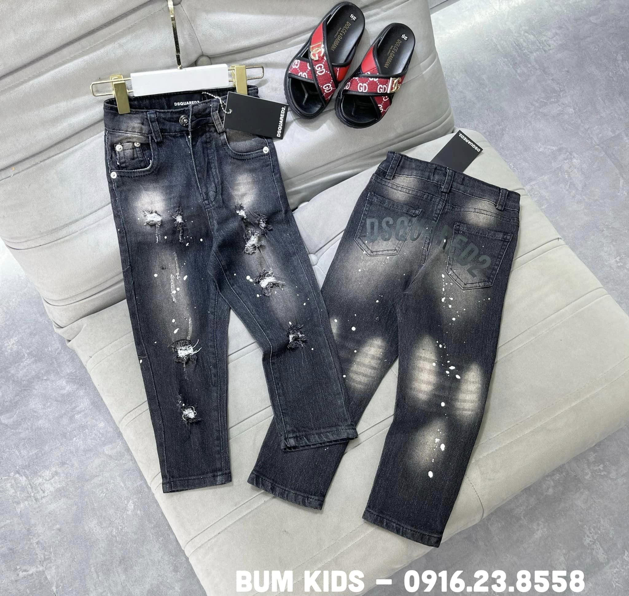 [🆕🇻🇳] Bum Kids – Cửa hàng quần áo cho bé 🧑‍🧒❤️️👶⭐️ Quần bò Dsq2 rách rách vá vá      mẫu trend bao hot ah   • size 100-160 ( 13kg – 42kg ) BUM KIDS – CỬA HÀNG QUẦN ÁO CHO BÉ
, shares-0✔️ , likes-3❤️️ , date-2024-08-02 15:48:10🇻🇳🇻🇳🇻🇳📰🆕