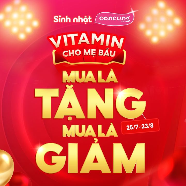 [👶🇻🇳] Con Cưng – Mang đến những sản phẩm tốt nhất cho trẻ em Việt Nam 😎❤️️⭐️ – 🔥 SINH NHẬT CON CƯNG: VITAMIN CHO MẸ – MUA LÀ TẶNG

💖 Nạp đủ dưỡng chất, gi …