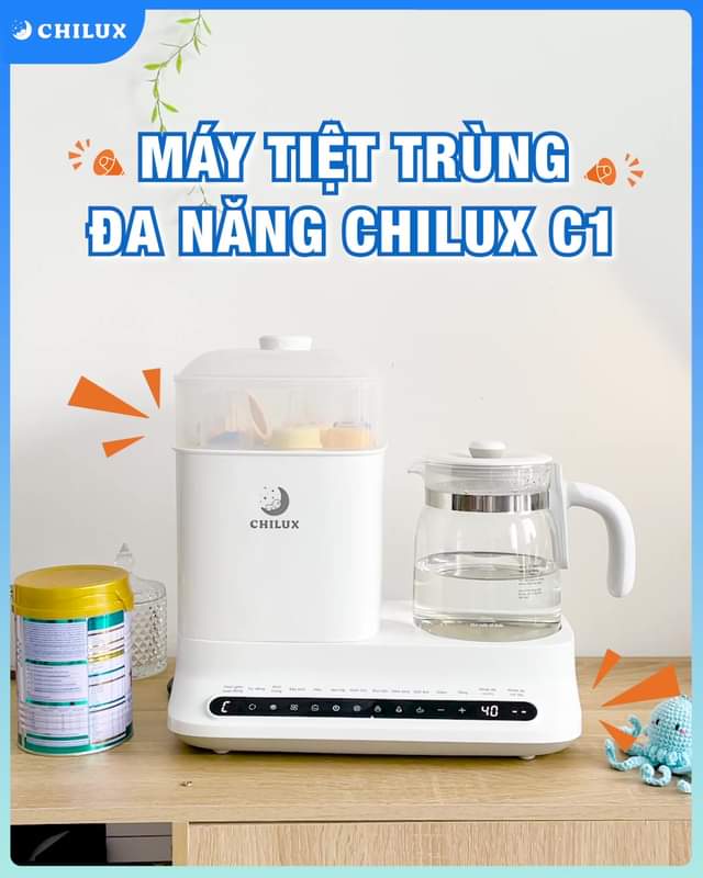 [🆕🇻🇳] Chilux là thương hiệu chuyên sản xuất sản phẩm tiện ích dành cho bé tiên phong tại Singapore 🧑‍🧒❤️️👶⭐️ Áp lực cuộc sống đã đành, nay áp lực thêm tiếng khóc của con
Hãy để Máy tiệt trùng đa năng Chilux C1 giúp ba mẹ nhé Các công đoạn pha sữa cho con giờ đây t , shares-0✔️ , likes-0❤️️ , date-2024-08-09 20:54:36🇻🇳🇻🇳🇻🇳📰🆕