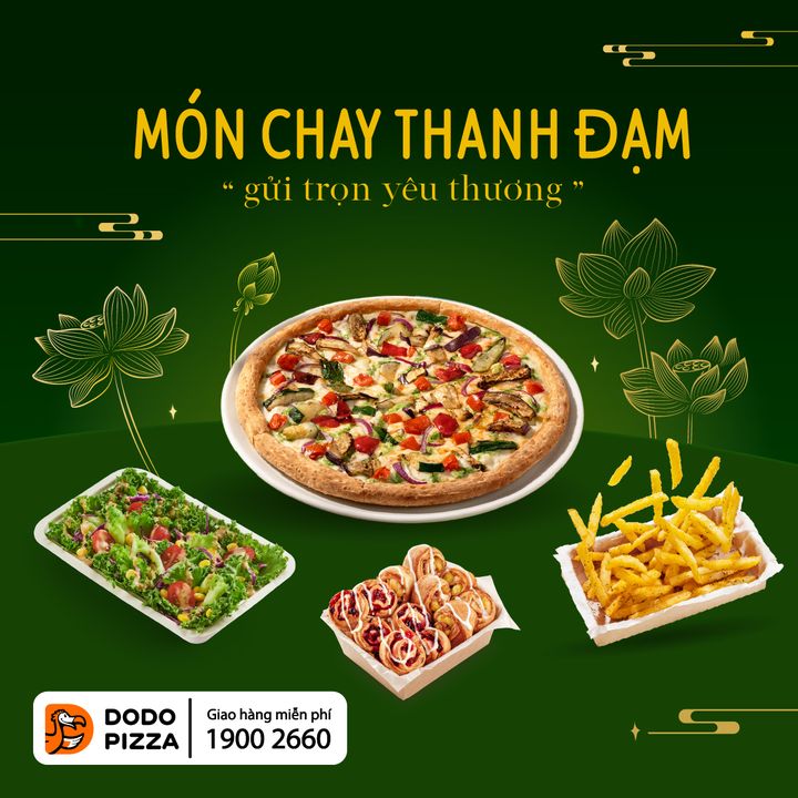 [🍕🇻🇳] Dodo Pizza Vietnam – Chuỗi nhà hàng Pizza tại TP.HCM 🍕 Top1Pizza – no1Pizza 🥘 – 🌿MÓN CHAY THANH ĐẠM, ĐỔI VỊ MÙA VU LAN🌿



📣Không cần mâm cao cỗ đầy, M …