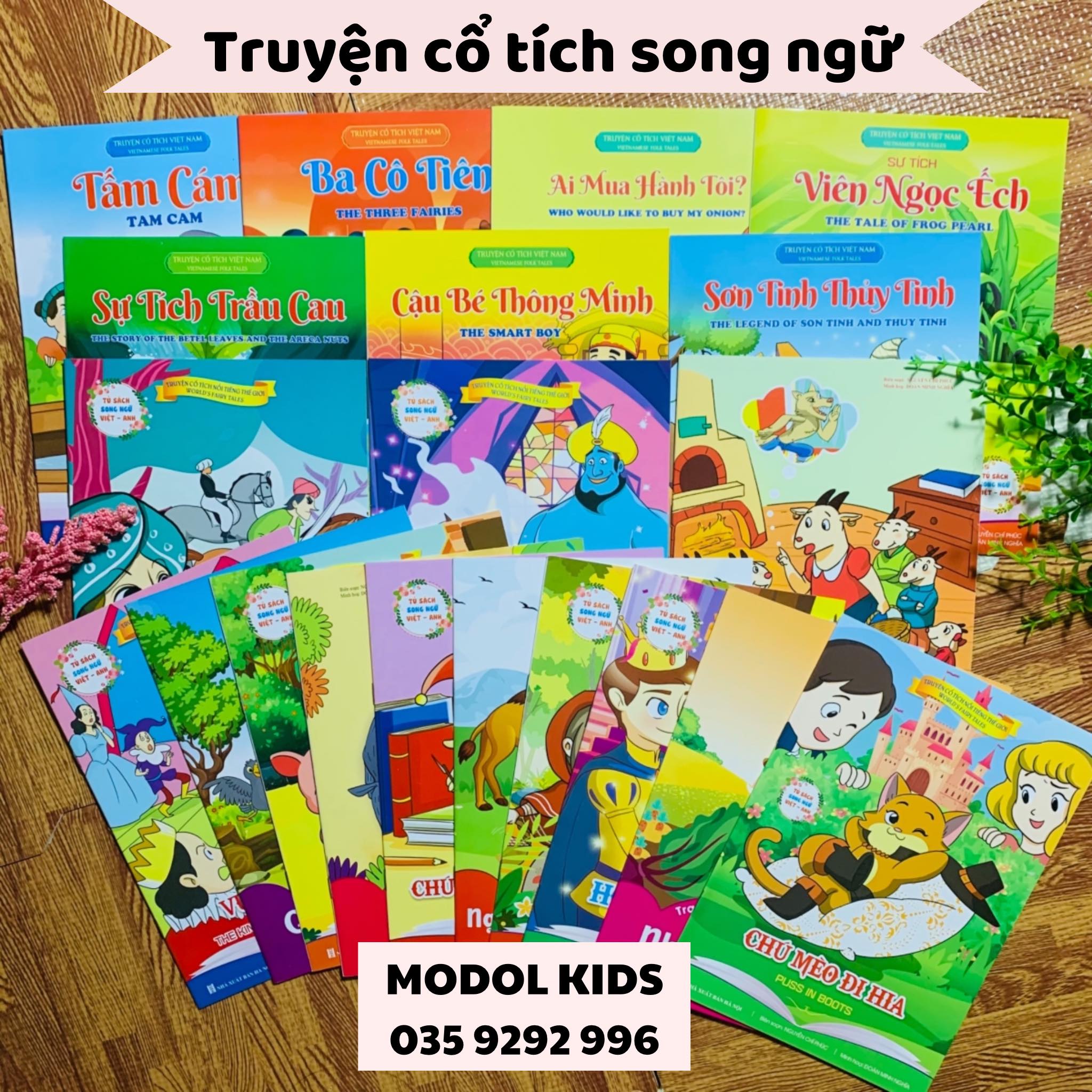 [🆕🇻🇳] MODOL KIDS – Sách Truyện, Đồ chơi thông minh, phát triển trí tuệ cho bé 🧑‍🧒❤️️👶⭐️ 𝐓𝐑𝐔𝐘𝐄̣̂𝐍 𝐂𝐎̂̉ 𝐓𝐈́𝐂𝐇 𝐒𝐎𝐍𝐆 𝐍𝐆𝐔̛̃ 𝐕𝐈𝐄̣̂𝐓 𝐀𝐍𝐇 𝐂𝐇𝐎 𝐁𝐄́Set 20 cuốn gồm: Truyện cổ tích Việt Nam, truyện cổ tích nổi tiếng thế giới, truyện thiếu nhi.Truyệ , shares-0✔️ , likes-1❤️️ , date-2024-08-16 01:42:11🇻🇳🇻🇳🇻🇳📰🆕