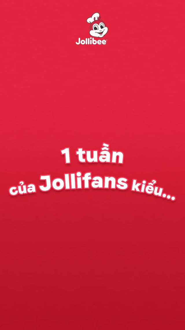 [🆕🇻🇳] Jollibee Vietnam – Gà rán Jollibee nổi tiếng khắp nơi vì chất lượng và đảm bảo vệ sinh 🍔 Top1Food 🍜 Mỗi ngày Jollifans chọn 1 niềm vui, cụ thể là những bữa no chiều lòng, chiều cả mood .  1 tuần đầy ắp sự ngon – giòn rụm, Jollibee thẳng tiến ngayy! 
 –— , shares-0✔️ , likes-0❤️️ , date-2024-08-14 00:00:04🇻🇳🇻🇳🇻🇳📰🆕