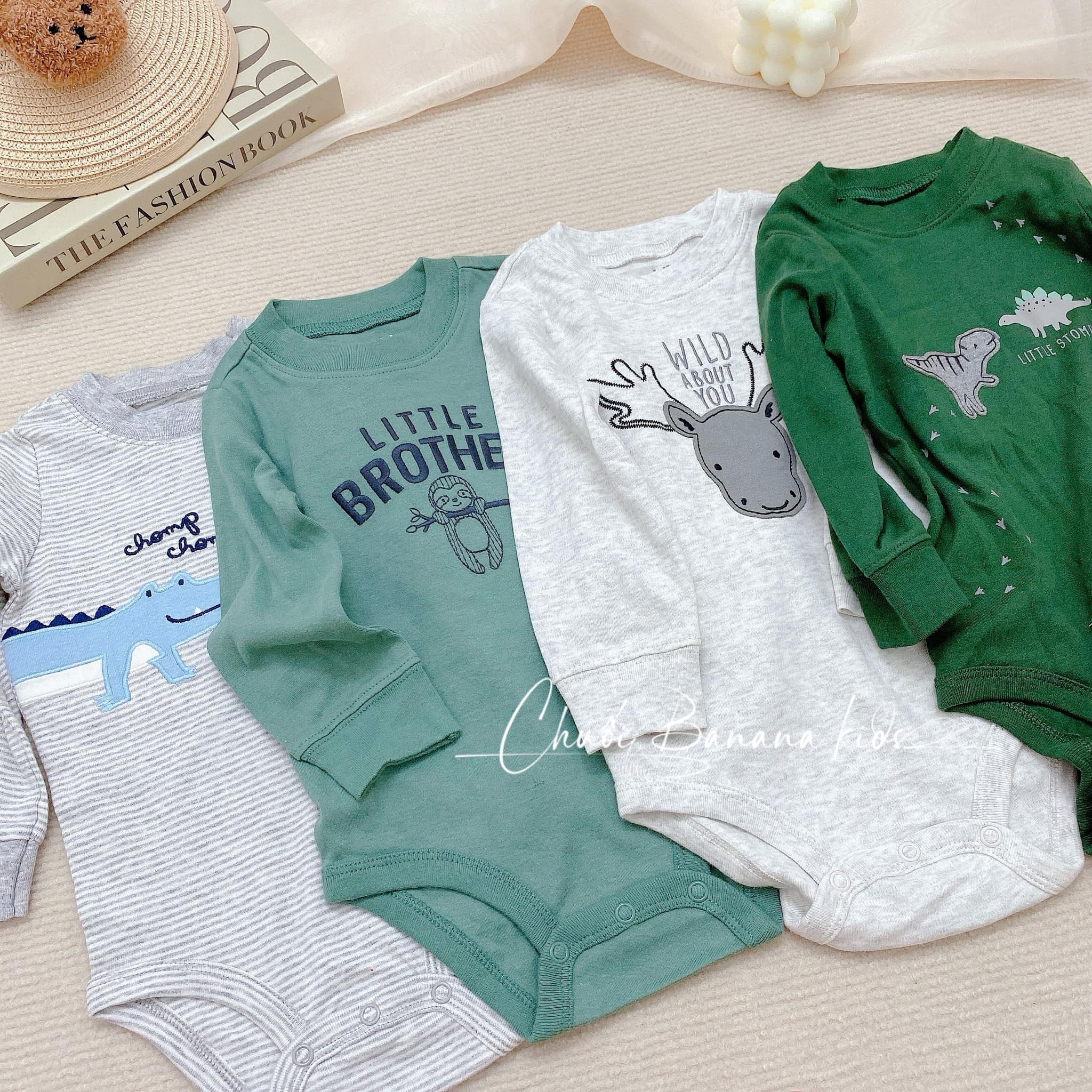 [🆕🇻🇳] Chuối-Banana Kids-chuyên quần áo sơ sinh, trẻ em xuất khẩu, hàng xuất dư, QC 🧑‍🧒❤️️👶⭐️ Toàn là hình thêu, đắp bao xịn, màu sắc tươi sáng. Lô này nhiều mẫu xinh lắm ạ
, shares-0✔️ , likes-6❤️️ , date-2024-08-19 19:15:39🇻🇳🇻🇳🇻🇳📰🆕