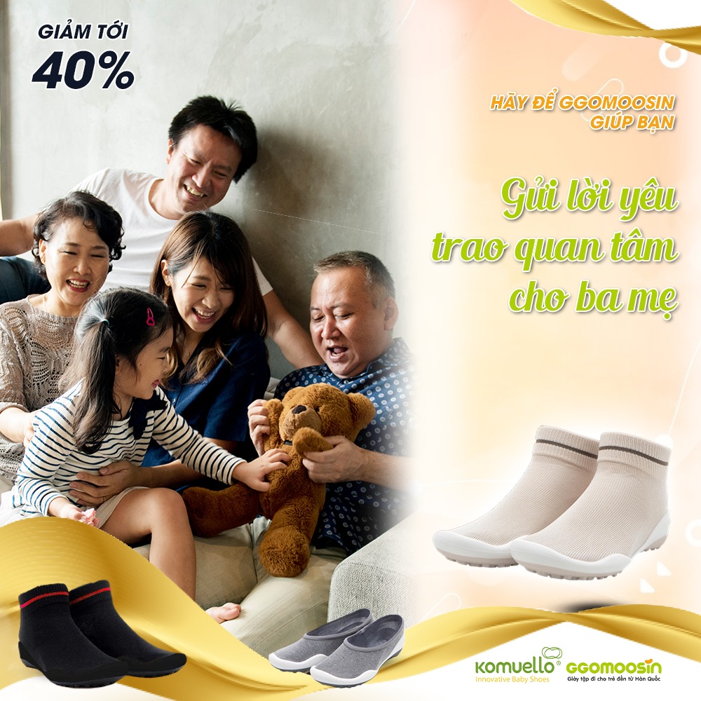 [🆕🇻🇳] Ggomoosin Việt Nam – Giày Tập Đi Cho Bé Cưng 🧑‍🧒❤️️👶⭐️ Đúng vậy, tình yêu và sự quan tâm dành cho người thân luôn là điều quý giá nhất.
Từ ngày 18/8 – 31/8, Ggomoosin mang đến ưu đãi 40% cho giày người lớn, nh , shares-1✔️ , likes-8❤️️ , date-2024-08-17 13:24:08🇻🇳🇻🇳🇻🇳📰🆕