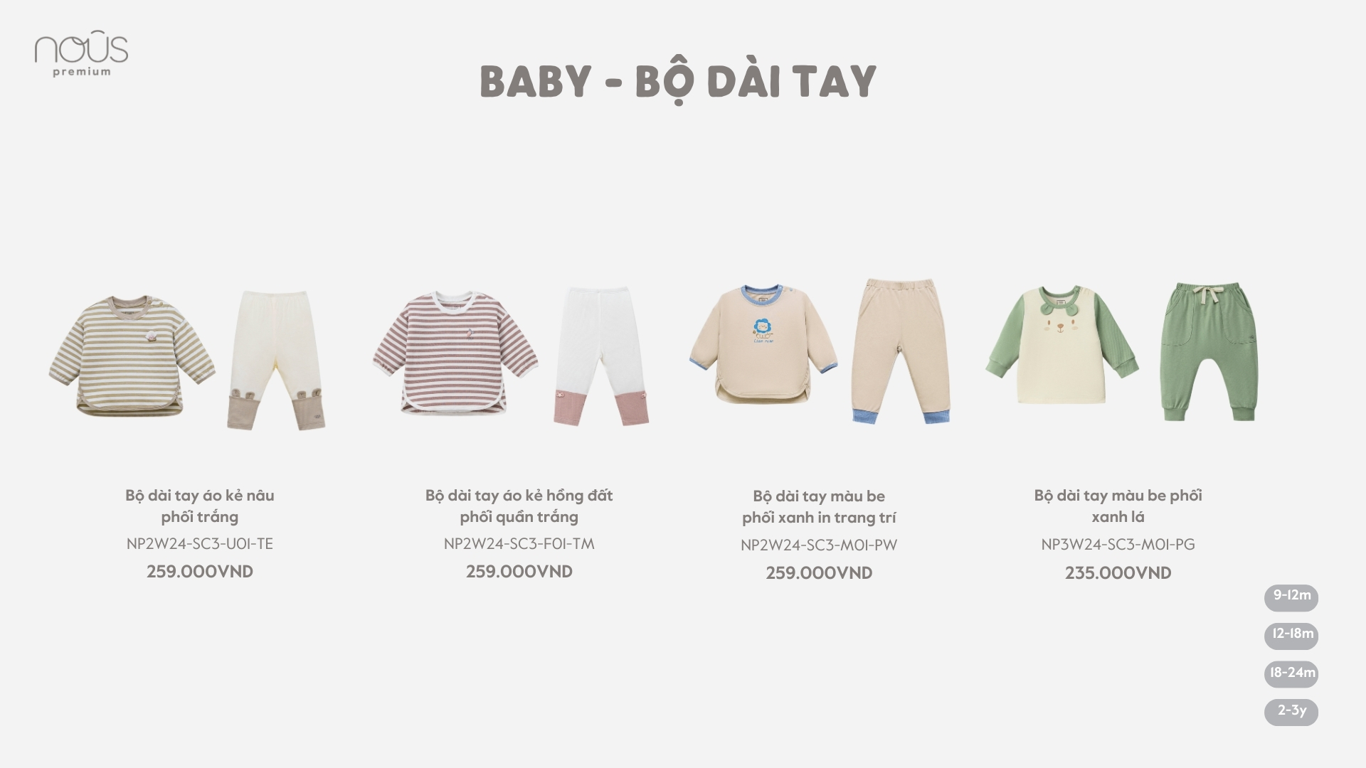 [🆕🇻🇳] Nous HCM 🧑‍🧒❤️️👶⭐️ BST DÀI TAY CHO BABY THÁNG 08 – NOUS HCM CÓ GÌ?Vài cơn gió đầu mùa nhẹ thoảng qua và từ khóa “bộ dài tay” đang được mẹ Nous tìm kiếm. Vừa hay, những thi , shares-1✔️ , likes-13❤️️ , date-2024-08-16 13:00:28🇻🇳🇻🇳🇻🇳📰🆕