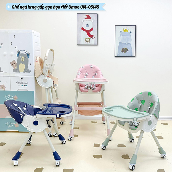 [🆕🇻🇳]  MẸ SỮA STORE – Đại lý quấn Chũn Cocoon – Chuyên combo EASY, combo đi sinh – Đồ dùng ăn dặm, thực phẩm ăn dặm – Đồ chơi phát triển trí tuệ và kỹ năng của bé🧑‍🧒❤️️👶⭐️ GHẾ ĂN DẶM UMOO MẪU MỚI HỌA TIẾTChất liệu: Nhựa PP cao cấp, kim loại, da PUMàu sắc: Thỏ hồng, Khủng long xanh, Cáo cam, Gấu trắngKích thước: 60*75*94 , shares-0✔️ , likes-1❤️️ , date-2024-08-19 03:30:14🇻🇳🇻🇳🇻🇳📰🆕