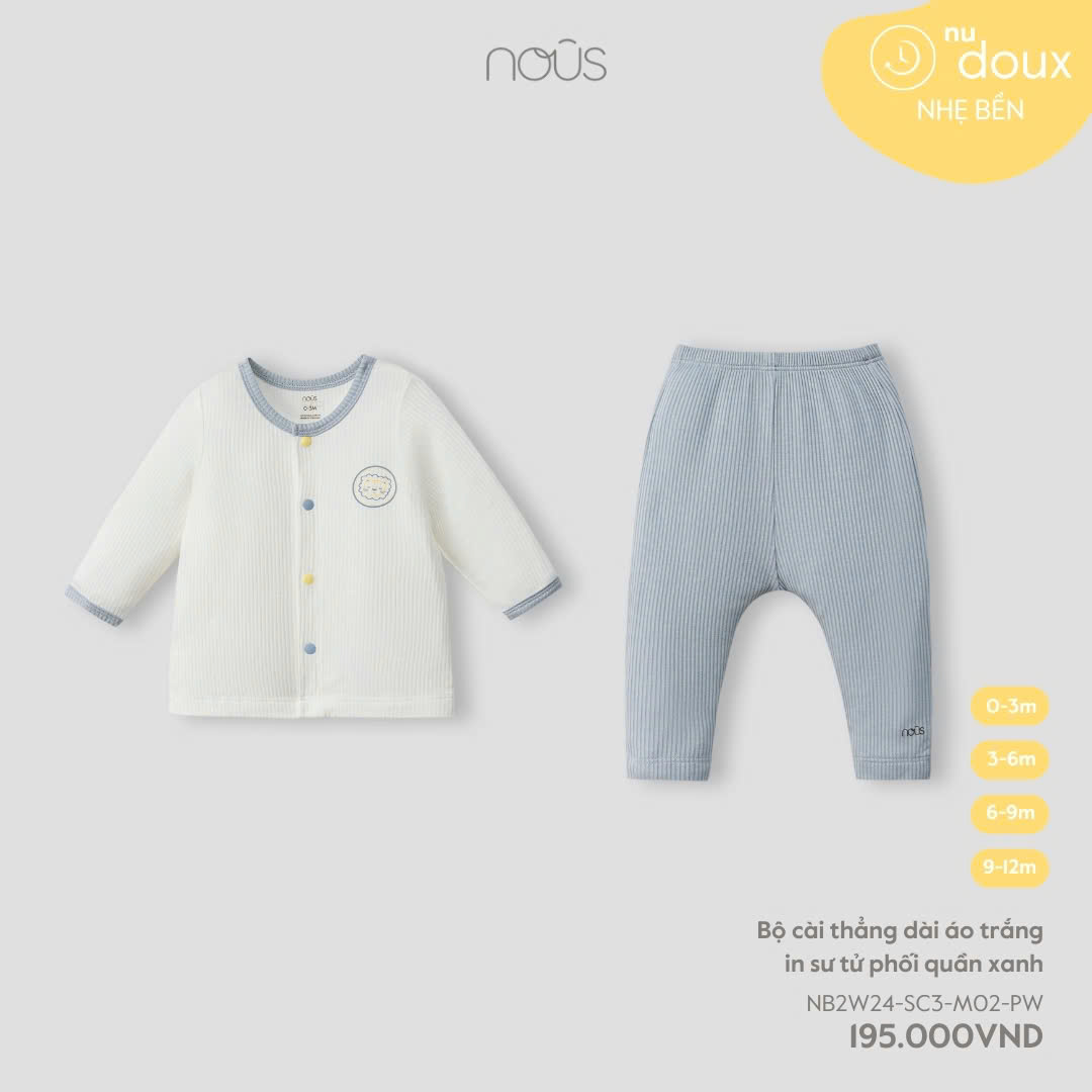 [🆕🇻🇳] Shop bé Moon – Nhà phân phối Nous Miền Bắc 😎❤️️⭐️ BỘ DÀI TAY CHO NGÀY GIAO MÙA
𝐍𝐨𝐮𝐬 𝐀𝐖𝟐𝟒 | 𝐋𝐨𝐨𝐤𝐛𝐨𝐨𝐤 𝐭𝐡𝐚́𝐧𝐠 𝟎𝟖Vài cơn gió đầu mùa nhẹ thoảng qua và từ khóa “bộ dài tay” đang được mẹ Nous tìm kiếm. Vừa h , shares-0✔️ , likes-1❤️️ , date-2024-08-21 20:00:30🇻🇳🇻🇳🇻🇳📰🆕
