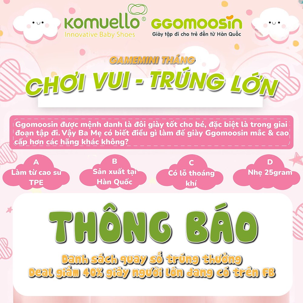 [🆕🇻🇳] Ggomoosin Việt Nam – Giày Tập Đi Cho Bé Cưng 🧑‍🧒❤️️👶⭐️ Công bố kết quả gamemini “CHƠI VUI – TRÚNG LỚN”
——-
Dưới đây là danh sách đủ điều kiện (07 khách hàng) tham gia gamemini “chơi vui trúng lớn” bao gồm t , shares-0✔️ , likes-7❤️️ , date-2024-08-19 23:14:27🇻🇳🇻🇳🇻🇳📰🆕