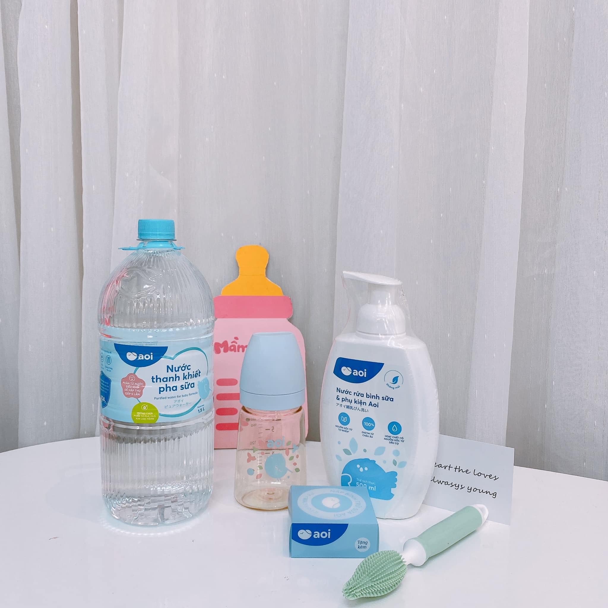 [🆕🇻🇳]  MẦM ĐẬU BABY – Đồ Sơ Sinh Cao Cấp 🧑‍🧒❤️️👶⭐️  Rửa bình Aoi
Nước rửa bình Aoi không gây kích ứng da và an toàn tuyệt đối nha chị em. Vì đây là dòng nước rửa bình sinh học, chứ không phải hóa học.
100 , shares-0✔️ , likes-0❤️️ , date-2024-08-20 14:12:16🇻🇳🇻🇳🇻🇳📰🆕