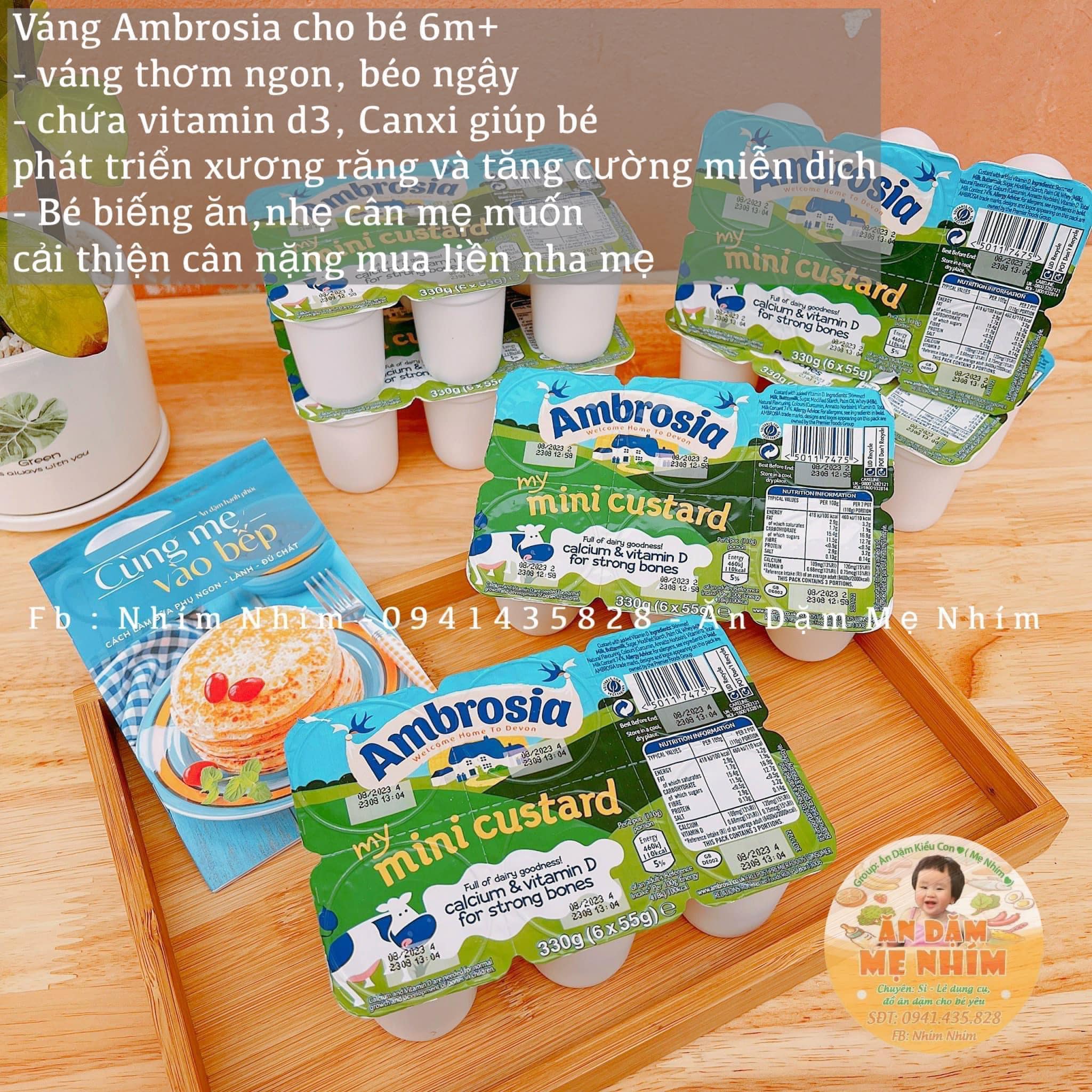 [🆕🇻🇳] Nhím Nhím – Ăn Dặm Mẹ Nhím 🧑‍🧒❤️️👶⭐️ Mạnh dạn mà nói váng Ambrosia là váng ngon nhất trong làng váng sữa á các mẹ ạ. Mẹ nào cho bé ăn rồi cũng công nhận điều này  Váng vàng óng, sánh mịn,max n , shares-0✔️ , likes-41❤️️ , date-2024-08-21 02:03:13🇻🇳🇻🇳🇻🇳📰🆕