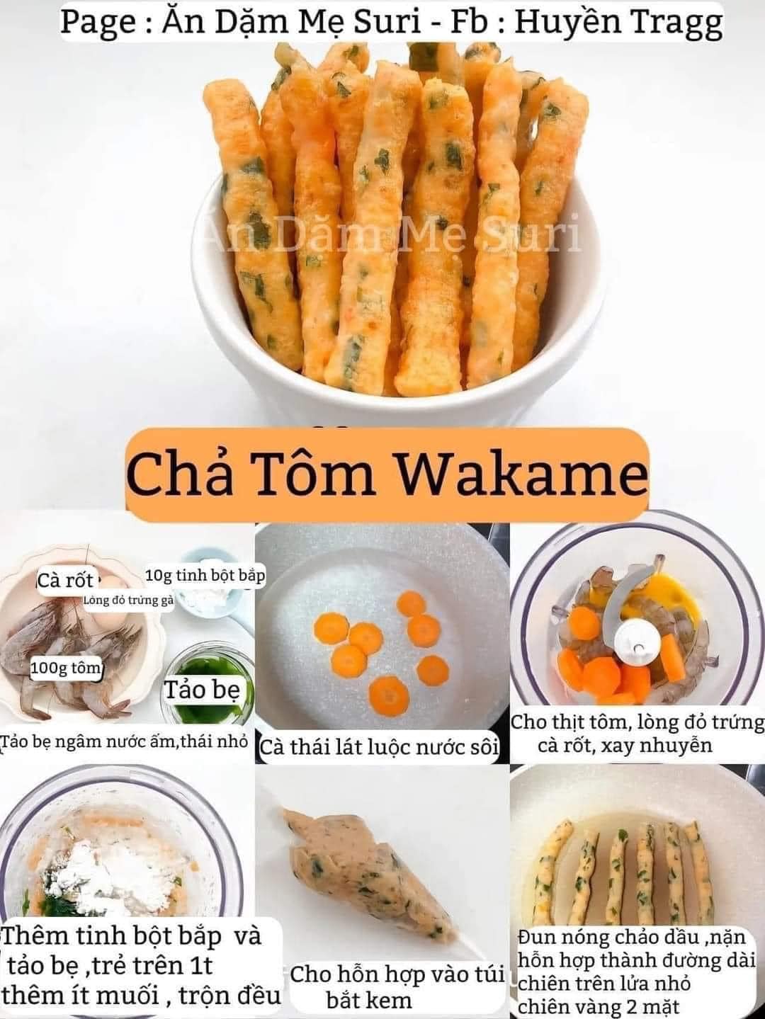 [🆕🇻🇳] Thanh Nguyễn – Shop mẹ Bắp – CHUYÊN THỰC PHẨM ĂN DẶM HỮU CƠ- ĐỒ DÙNG ĂN DẶM KÈM THỰC ĐƠN 🧑‍🧒❤️️👶⭐️ Cách làm chả cho các bé lười ăn . Làm cách này chả thơm, thích hợp cho các bé tới giai đoạn tập tăng thô. Mẹ thử liền nhé ♡
, shares-165✔️ , likes-24❤️️ , date-2024-08-21 00:55:35🇻🇳🇻🇳🇻🇳📰🆕