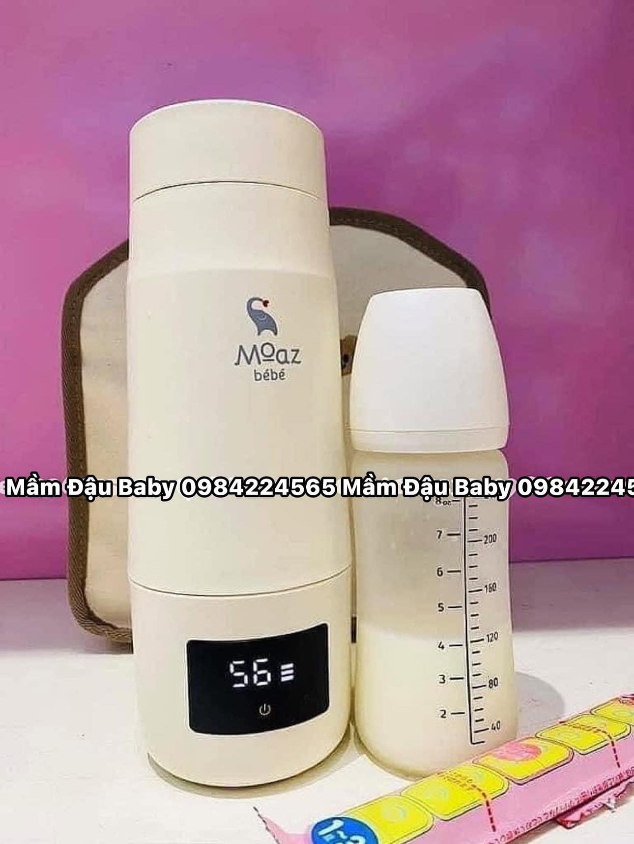 [🆕🇻🇳]  MẦM ĐẬU BABY – Đồ Sơ Sinh Cao Cấp 🧑‍🧒❤️️👶⭐️   BÌNH ĐUN NƯỚC PHA SỮA DI ĐỘNG MOAZ BÉBÉ MB – 058: MẸ KHỎE XINH_ CON ẤM BỤNG  Chọn được mức nhiệt độ đa dạng 40 – 50 – 60 – 70 – 80 đặc biệt có thể đun sô , shares-0✔️ , likes-2❤️️ , date-2024-08-20 15:53:08🇻🇳🇻🇳🇻🇳📰🆕