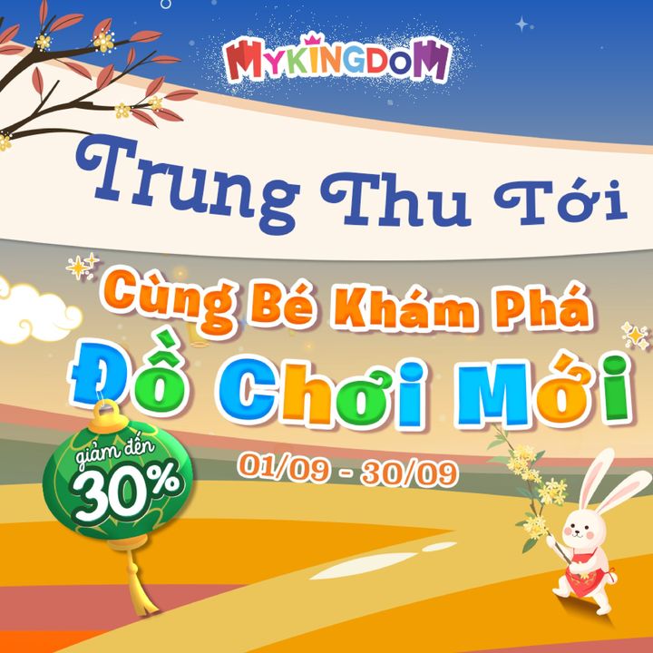 [🧸️🇻🇳] Mykingdom – Đồ Chơi Chính Hãng – An Toàn Cho Bé – Giá Tốt Cho Mẹ 🛴Top1Toys 🧸️ – [TRUNG THU 2024] TRUNG THU TỚI, CÙNG BÉ KHÁM PHÁ ĐỒ CHƠI MỚI🏮 Tết Trung Thu l …