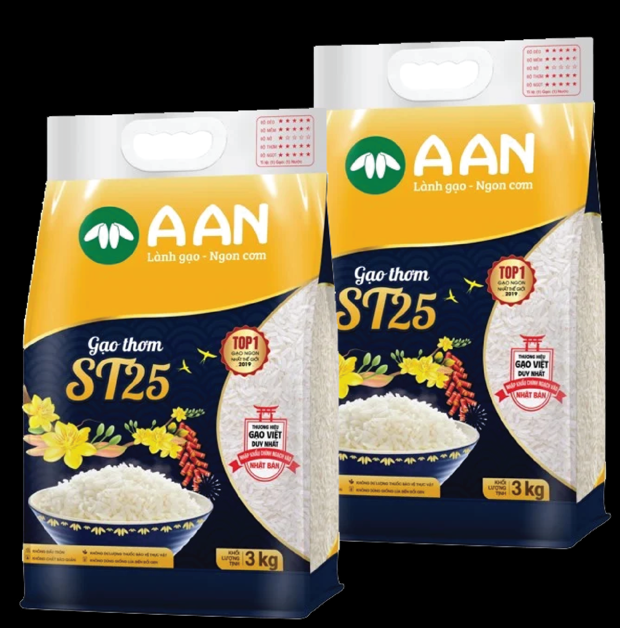 [🛒🇻🇳]Gạo thơm ST25 A An túi 3kg – AAN , SKU – – sibafood.vn 🇻🇳🛒Top1Shop🛒 🇻🇳Top1Vietnam🇻🇳 🛍🛒🇻🇳